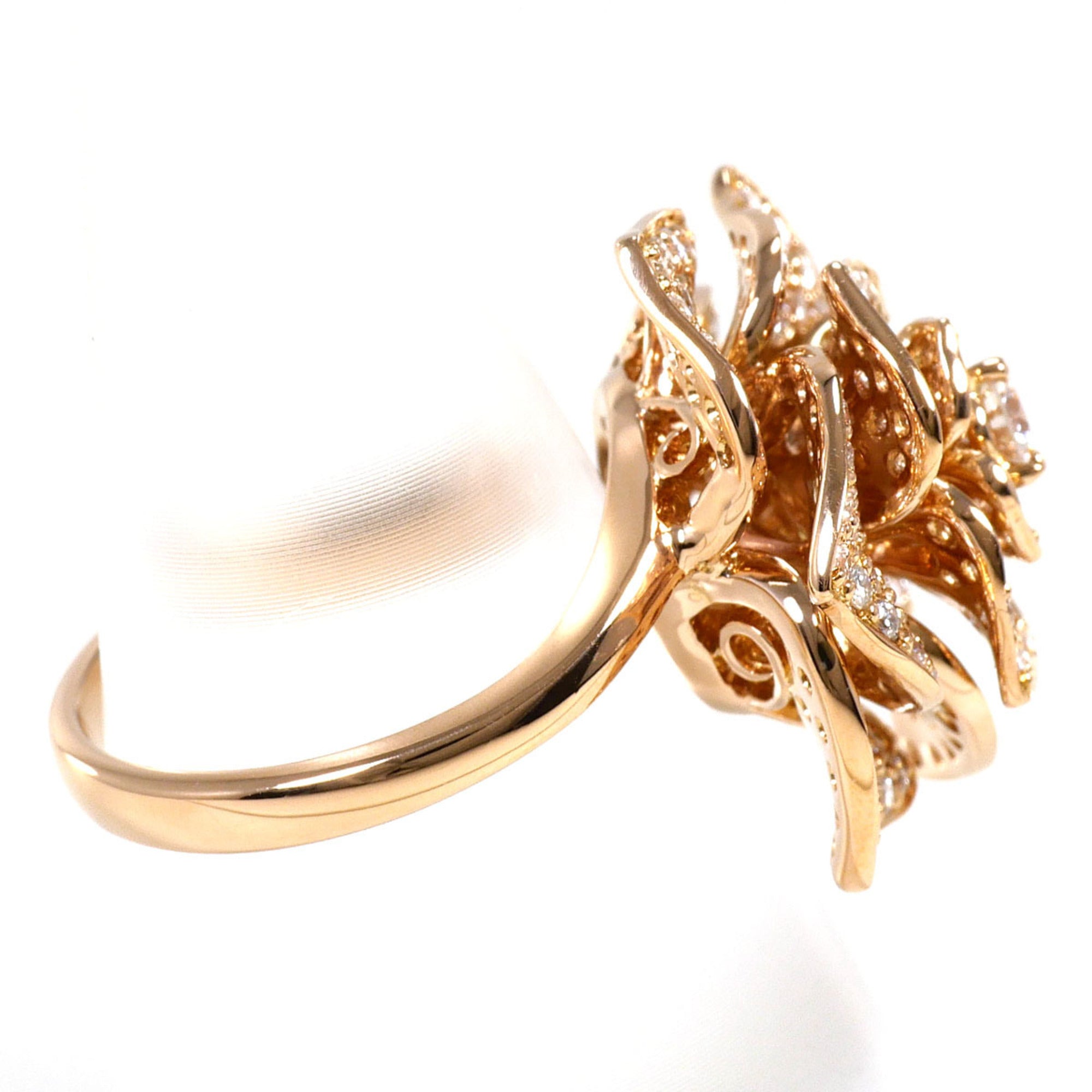 Unbranded Pink Gold Pink Gold (18K) Band Ring (Pre-Owned)