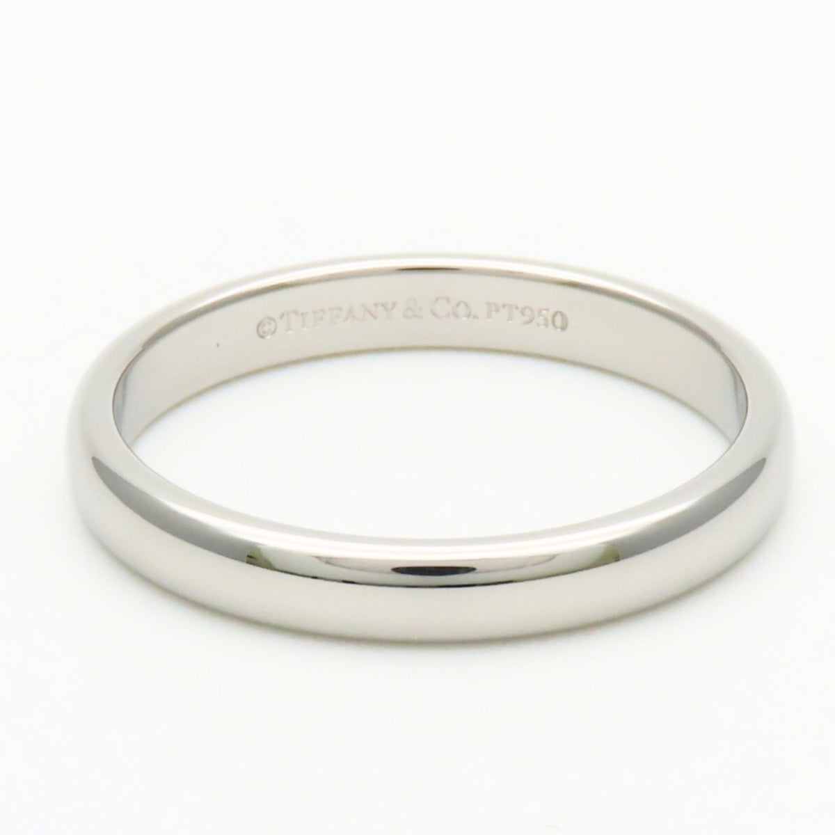 Tiffany Silver Silver 925 Band Ring (Pre-Owned)