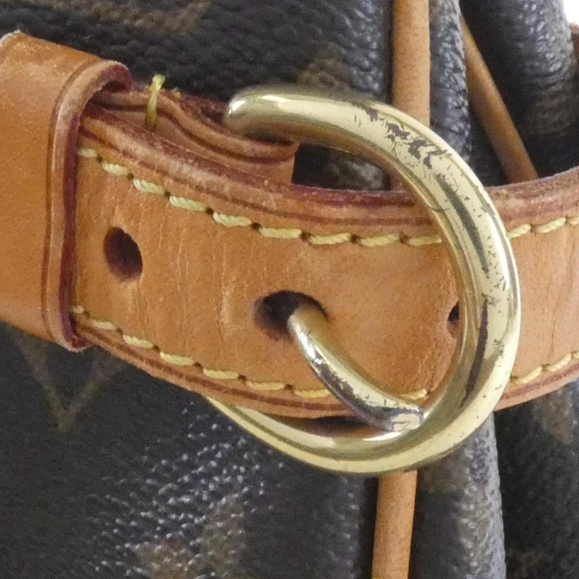 Louis Vuitton Brown Coated Canvas Handbag (Pre-Owned)