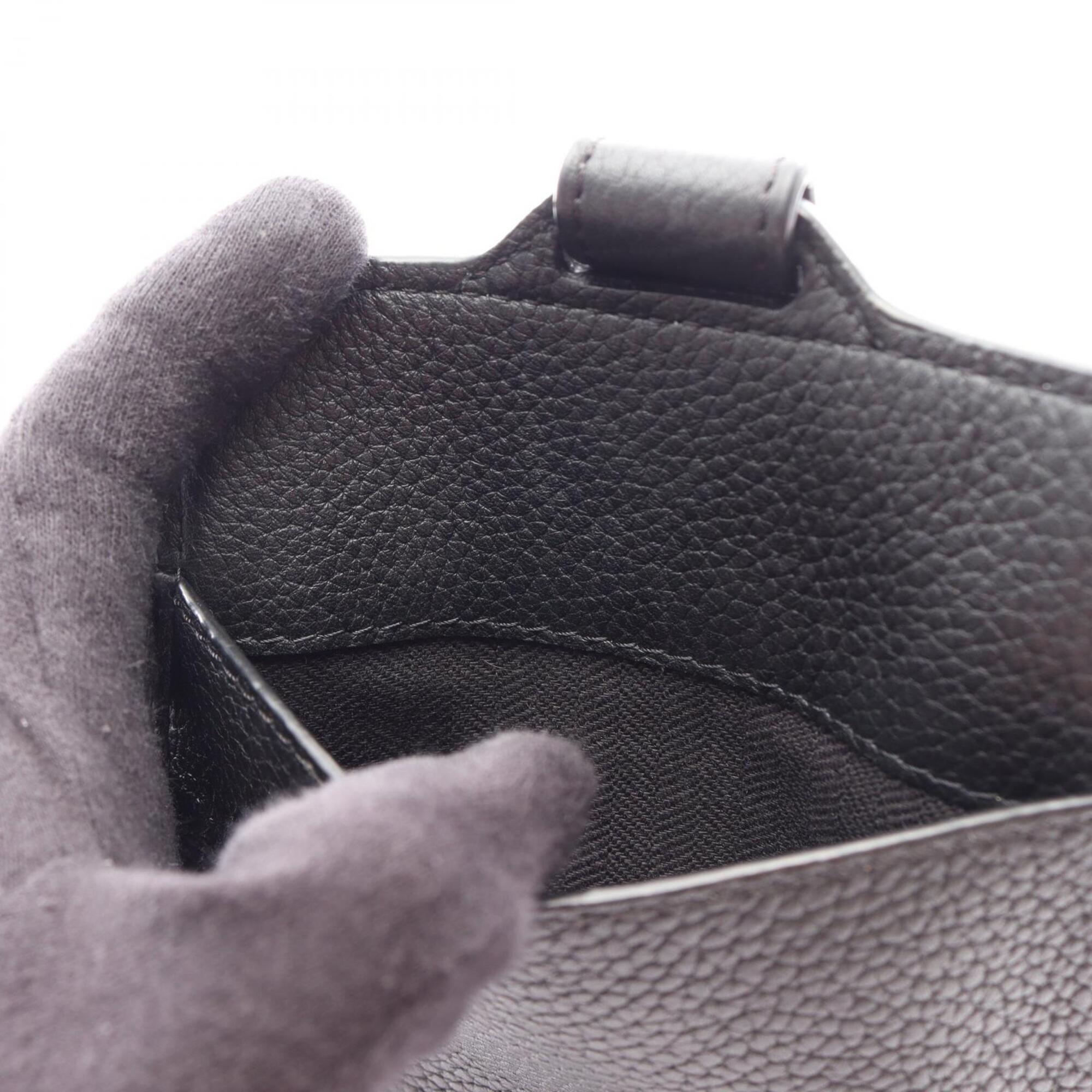 Loewe Black Leather Fanny Pack Sling Bag (Pre-Owned)