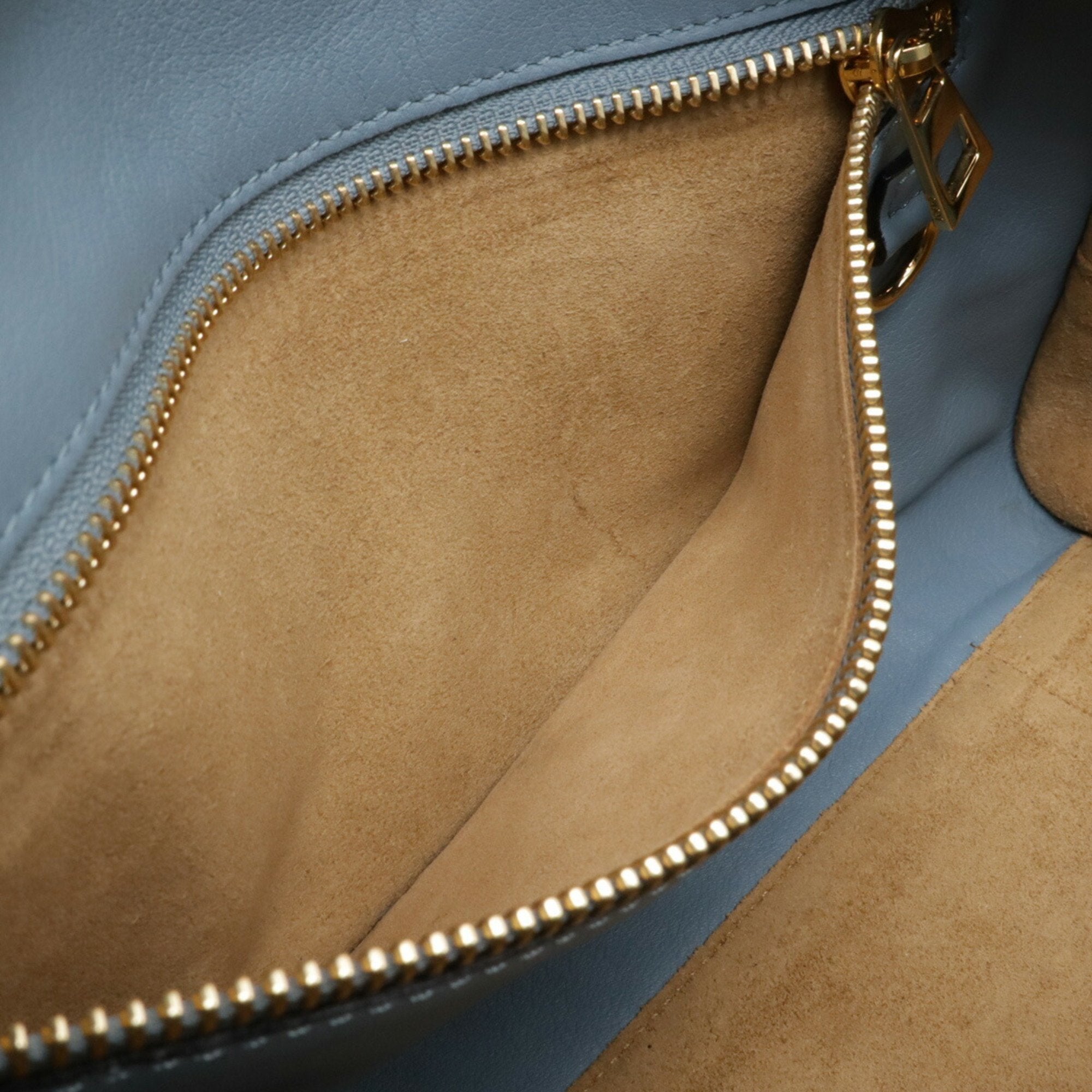 Loewe Amazona Baby Blue Light Blue Leather Boston Bag Handbag Shoulder Bag (Pre-Owned)