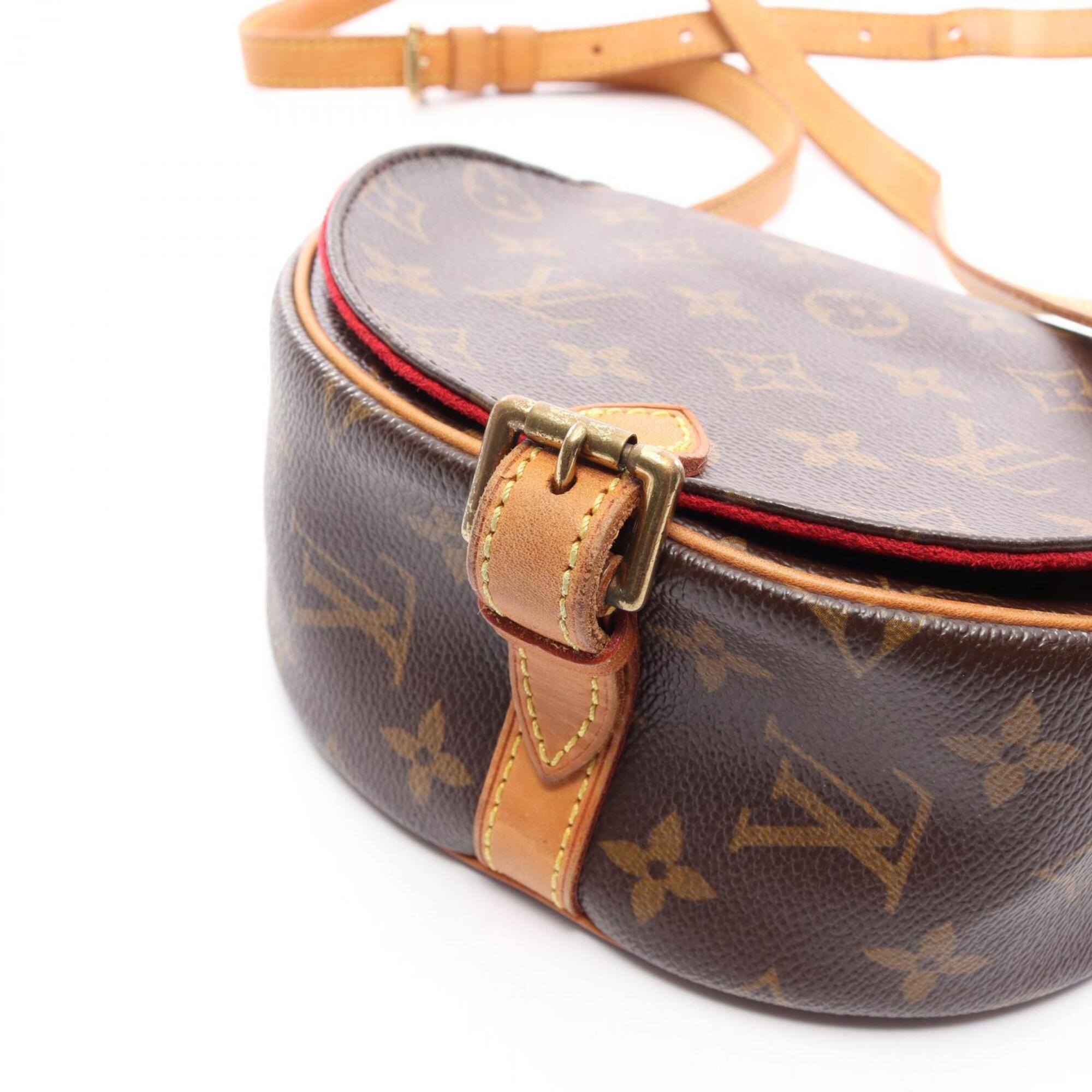 Louis Vuitton Brown Coated Canvas Pvc Monogram Leather Handbag Shoulder Bag (Pre-Owned)
