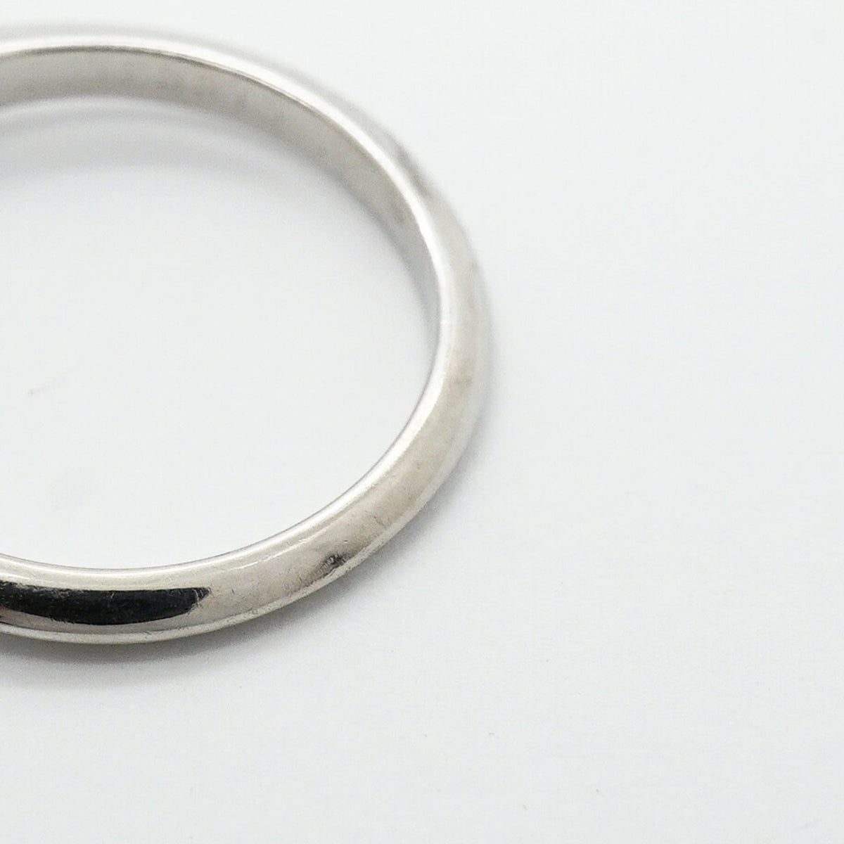 Tiffany Platinum 950 Band Ring (Pre-Owned)