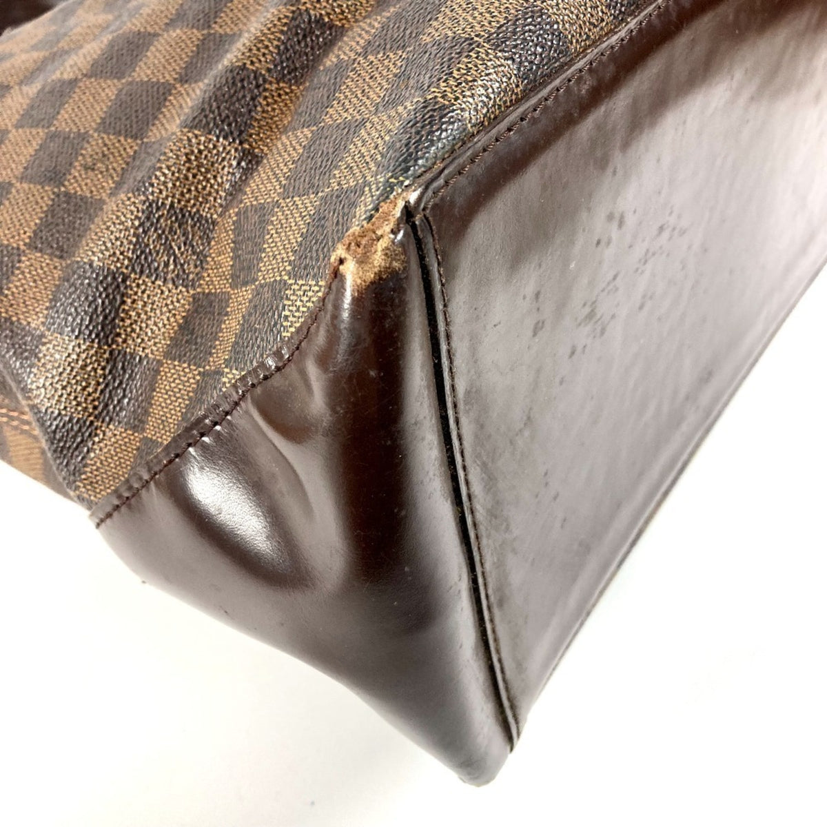 Louis Vuitton Damier Brown Ebene Damier Canvas Shoulder Bag Tote Bag (Pre-Owned)