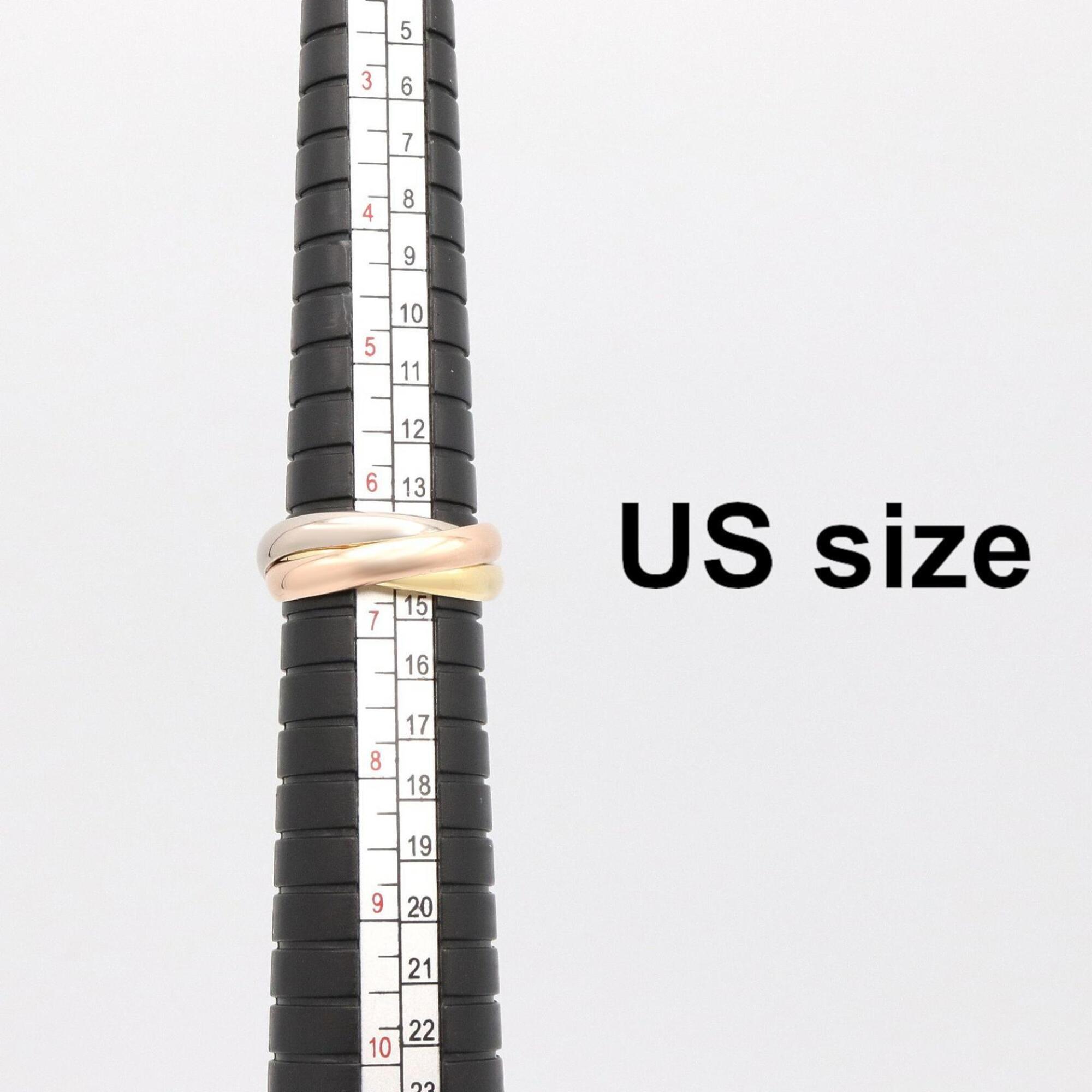 Cartier Gold Silver Yellow Gold (18K) Pink Gold (18K) White Gold (18K) Band Ring (Pre-Owned)