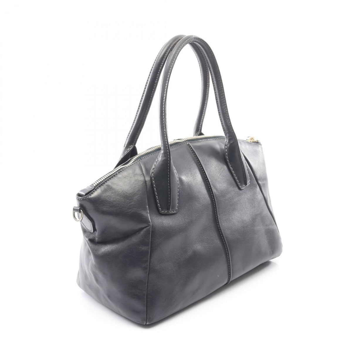 Tod's Navy Leather Handbag (Pre-Owned)