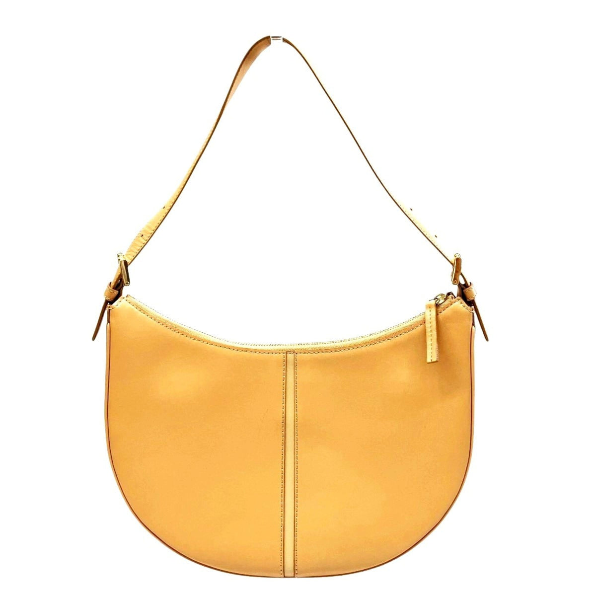 Burberry Beige Leather Shoulder Bag (Pre-Owned)