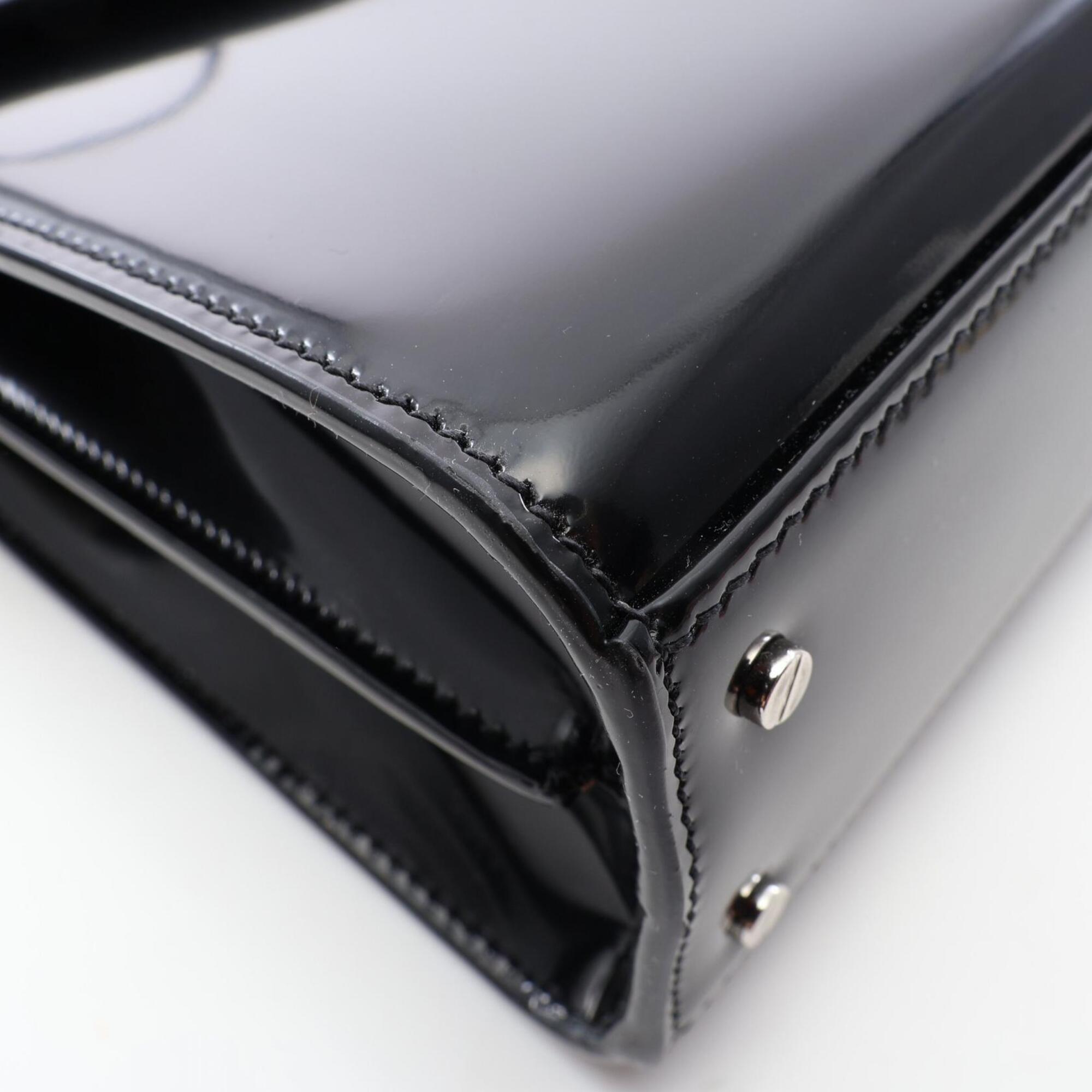 Saint Laurent Black Patent Leather Handbag (Pre-Owned)