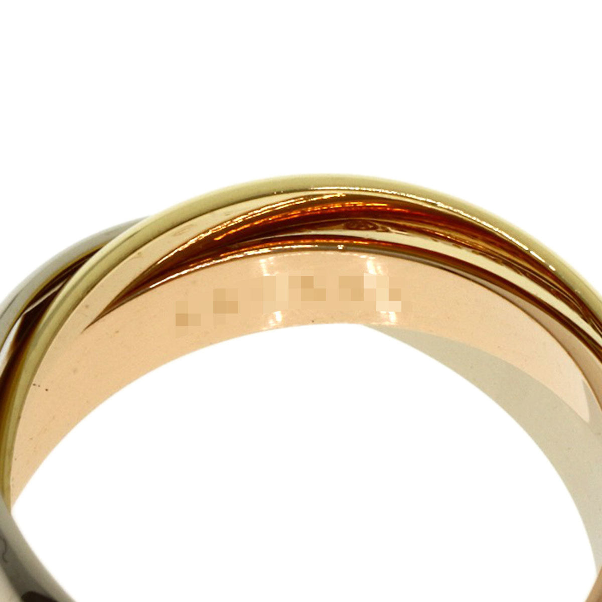 Cartier Trinity Yellow Gold (18K) Pink Gold (18K) White Gold (18K) Band Ring (Pre-Owned)