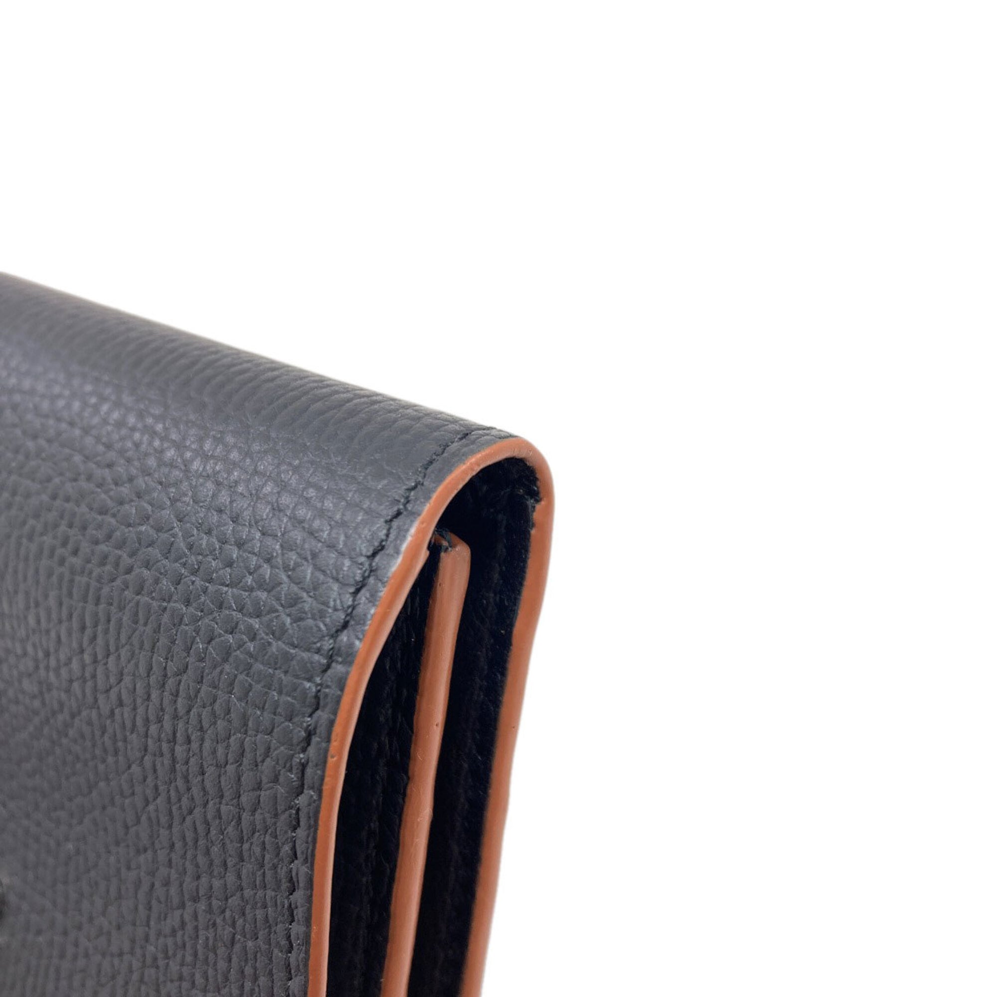 Loewe Black Leather Wallet (Bi-Fold) (Pre-Owned)