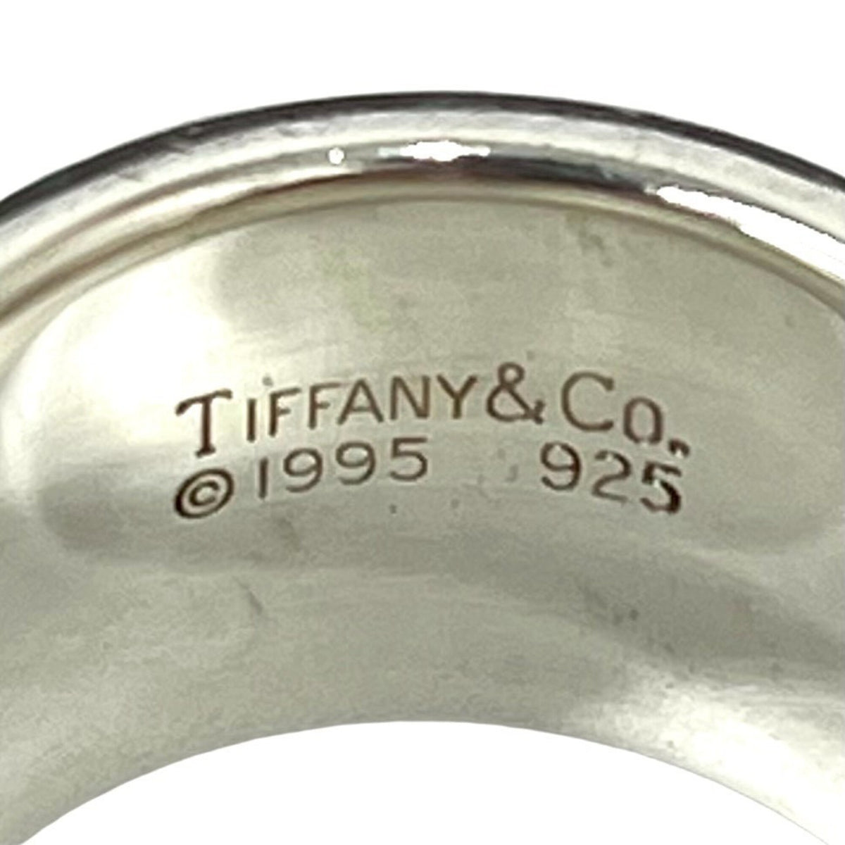 Tiffany Silver Silver 925 Band Ring (Pre-Owned)