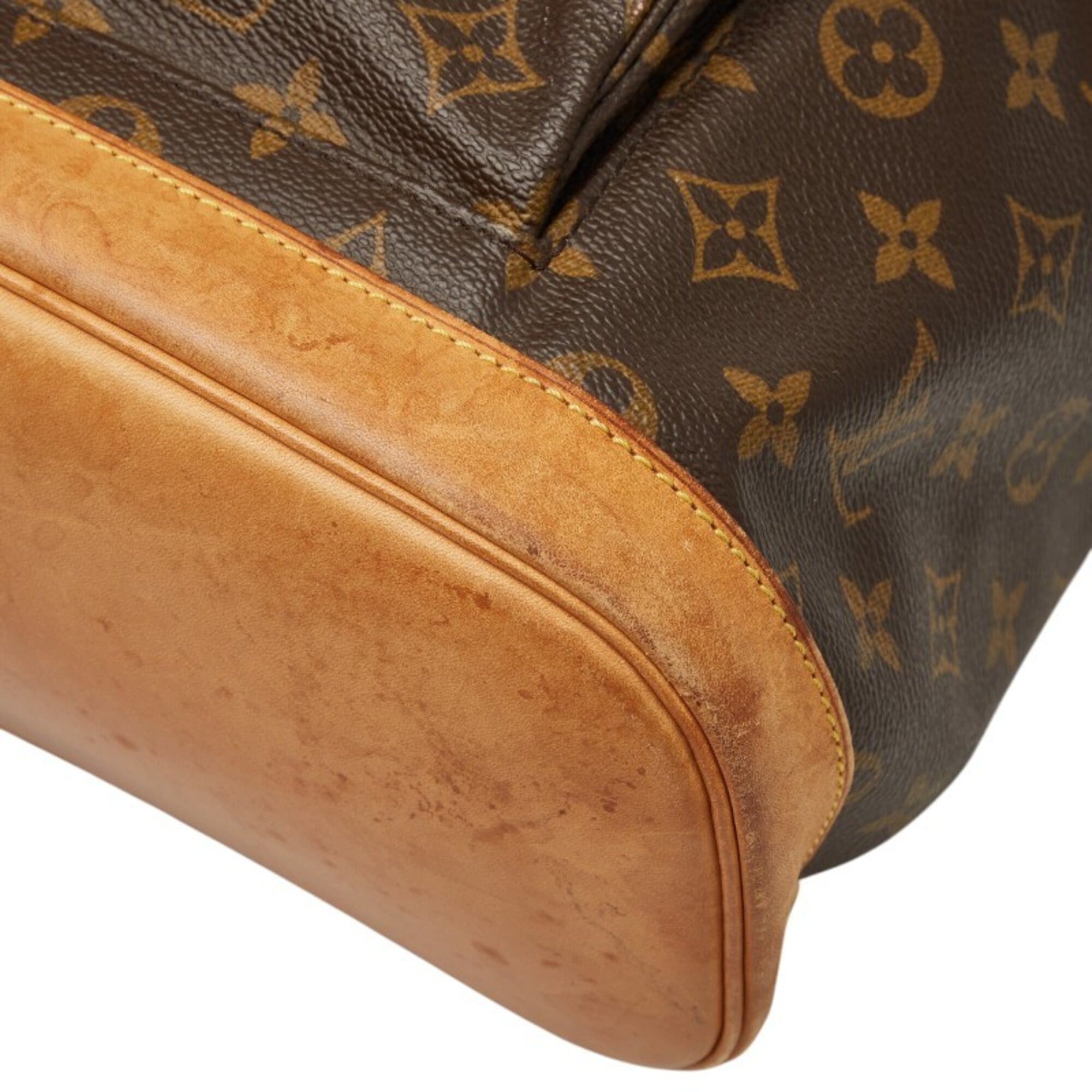 Louis Vuitton Brown Pvc Leather Backpack (Pre-Owned)