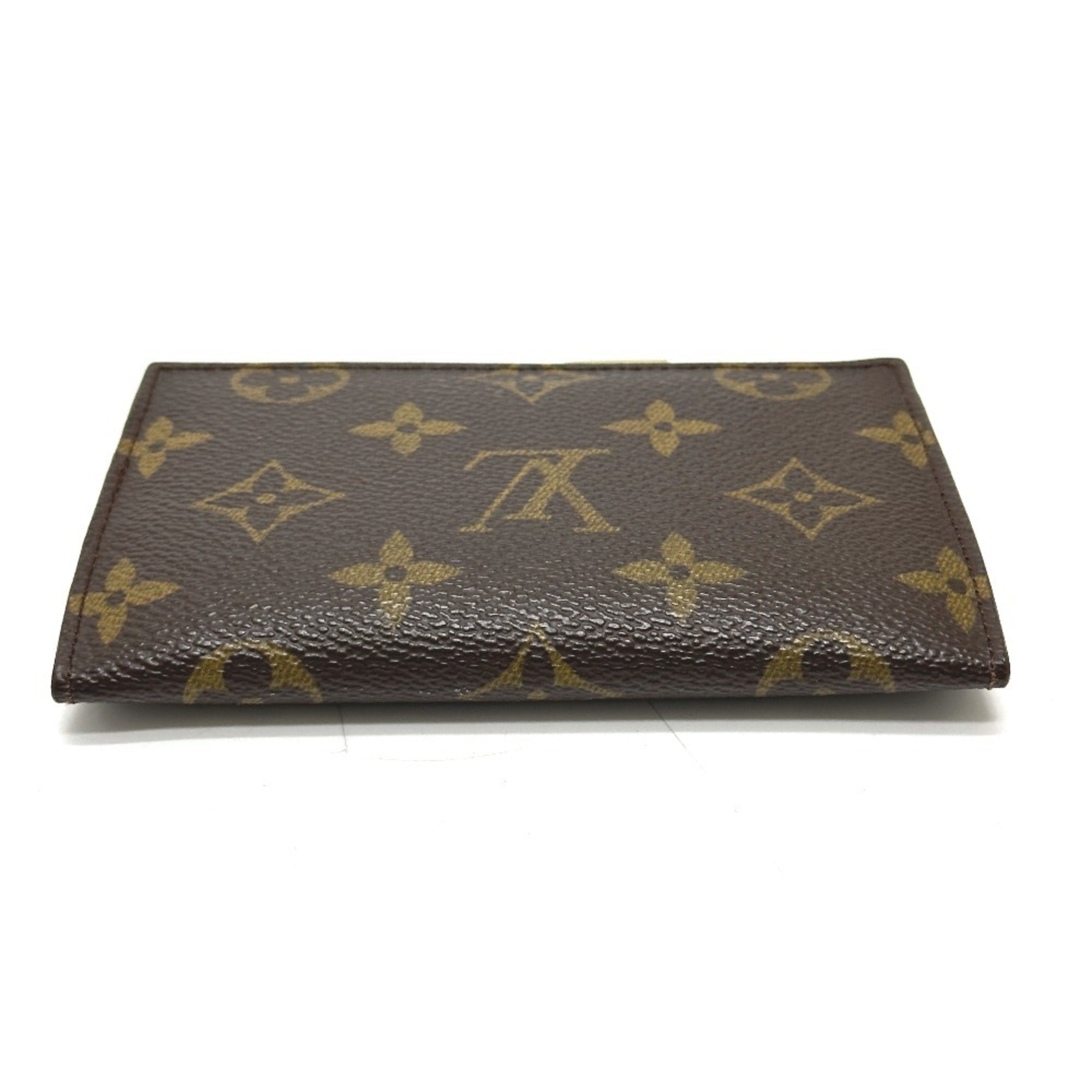 Louis Vuitton Brown Monogram Monogram Wallet (Bi-Fold) (Pre-Owned)