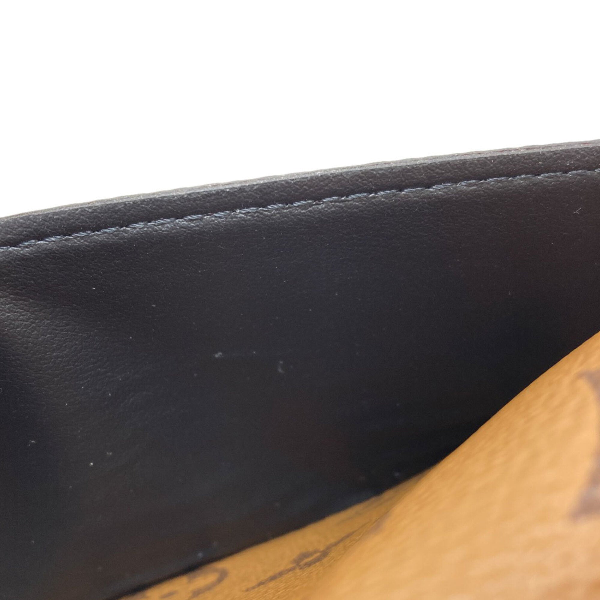Louis Vuitton Brown Monogram Reverse Monogram Reverse Long Wallet (Bi-Fold) (Pre-Owned)