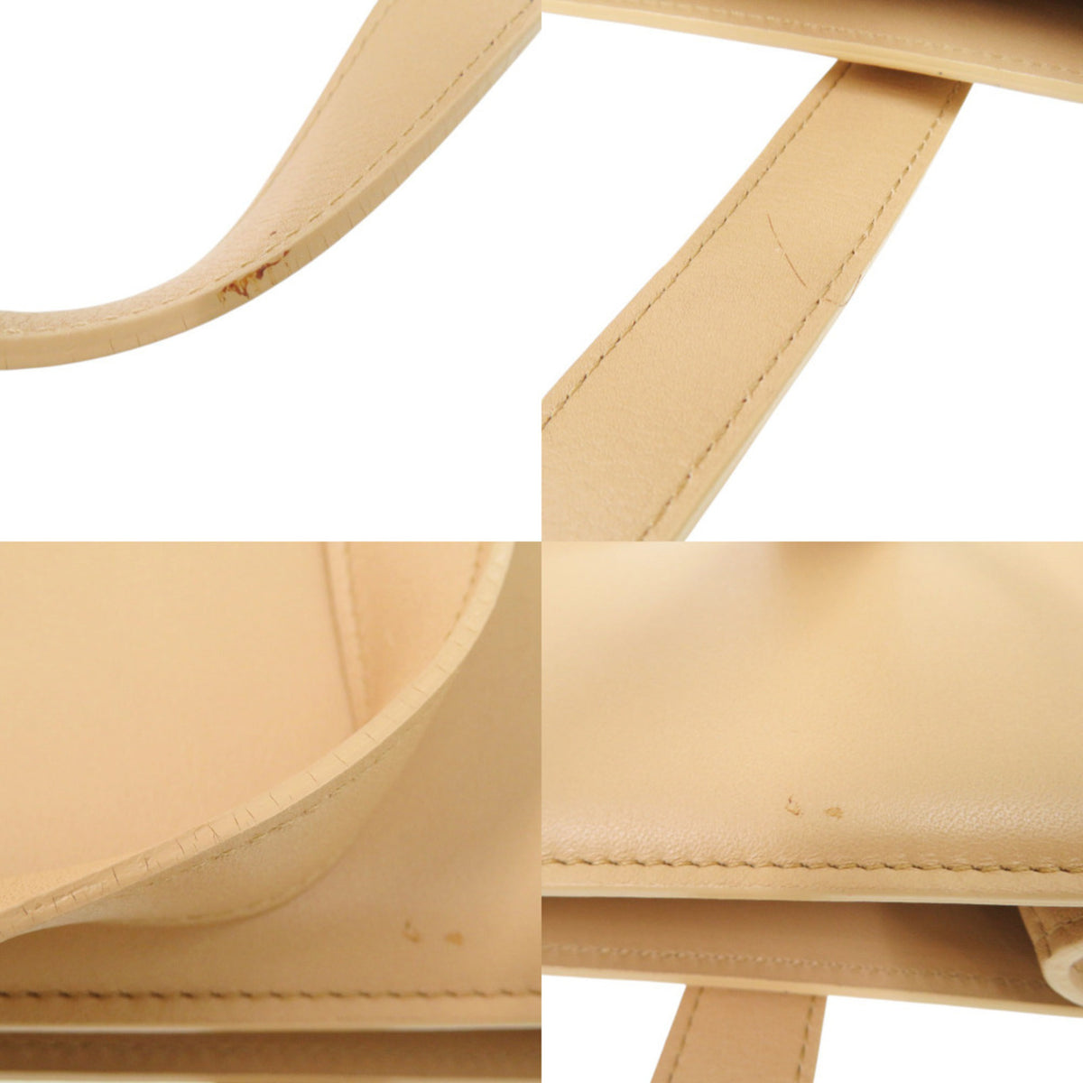 Cartier Beige Leather Tote Bag (Pre-Owned)