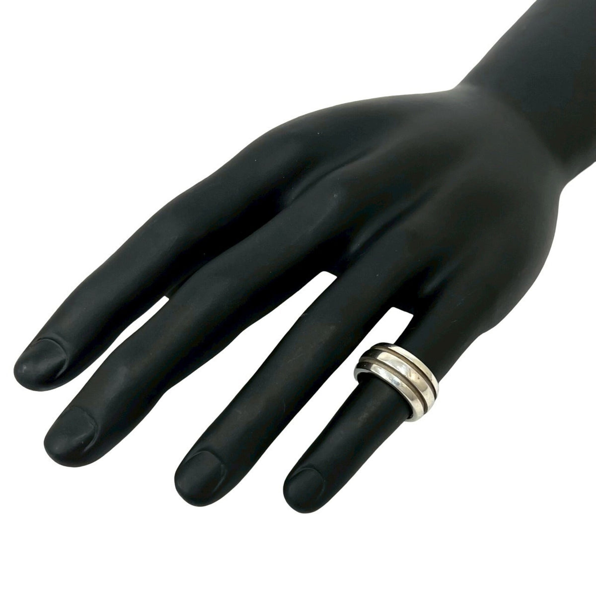 Tiffany Silver Silver 925 Band Ring (Pre-Owned)