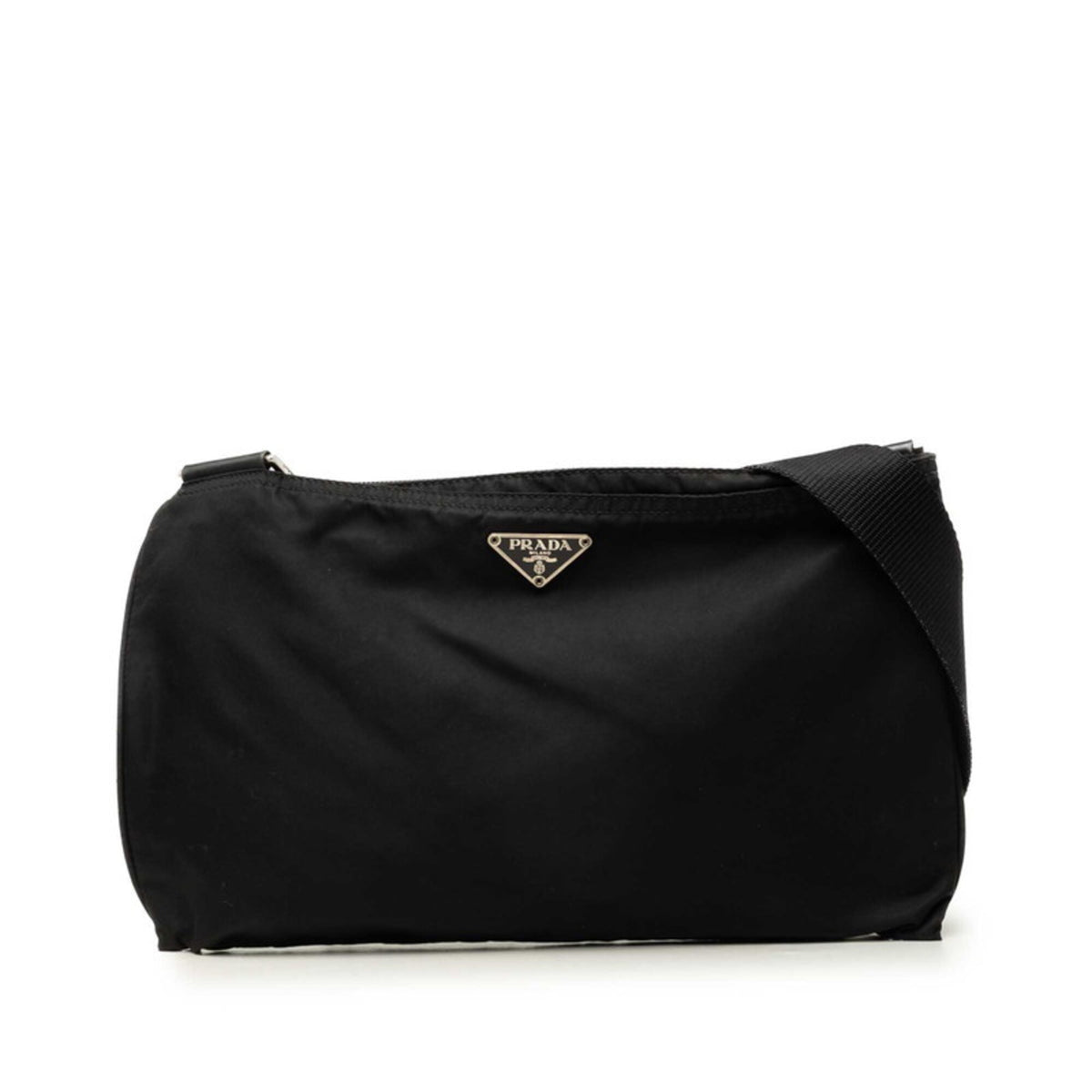 Prada Black Nylon Shoulder Bag (Pre-Owned)