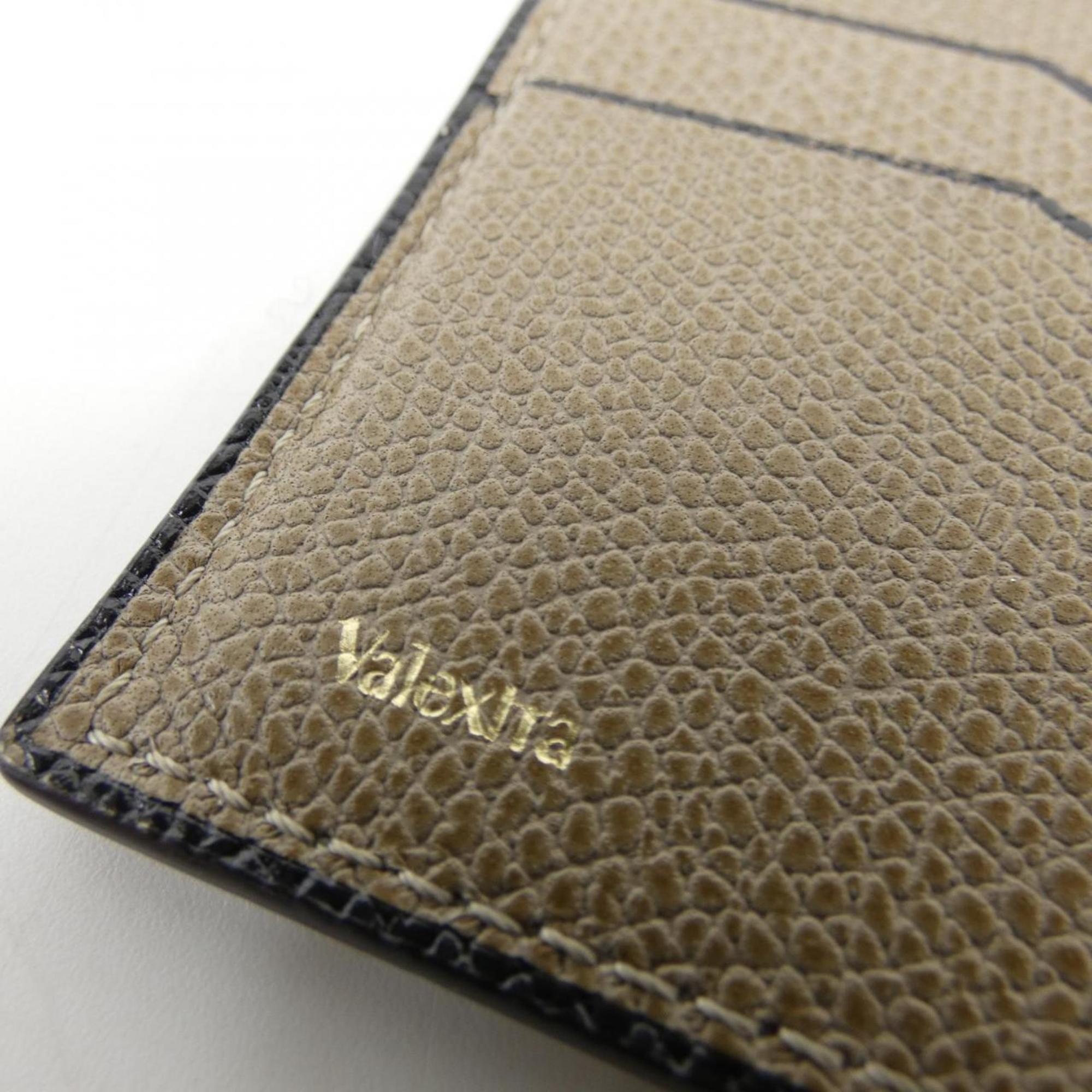 Valextra Beige Middle Wallet (Bi-Fold) (Pre-Owned)