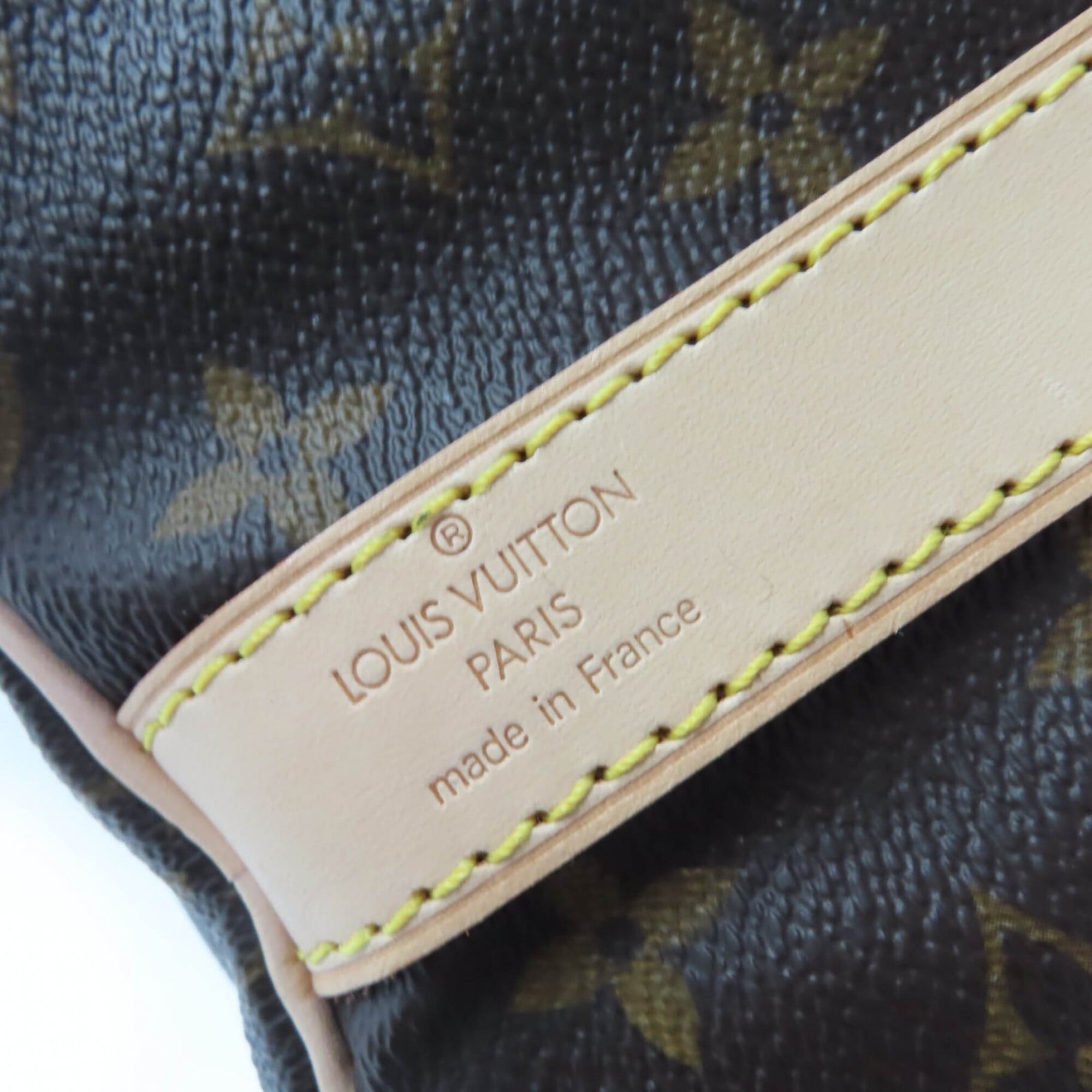 Louis Vuitton Brown Monogram Canvas Boston Bag (Pre-Owned)
