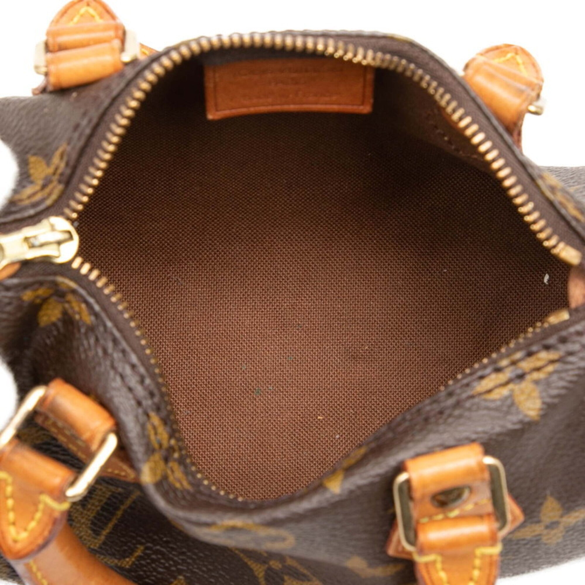 Louis Vuitton Brown Pvc Leather Handbag (Pre-Owned)