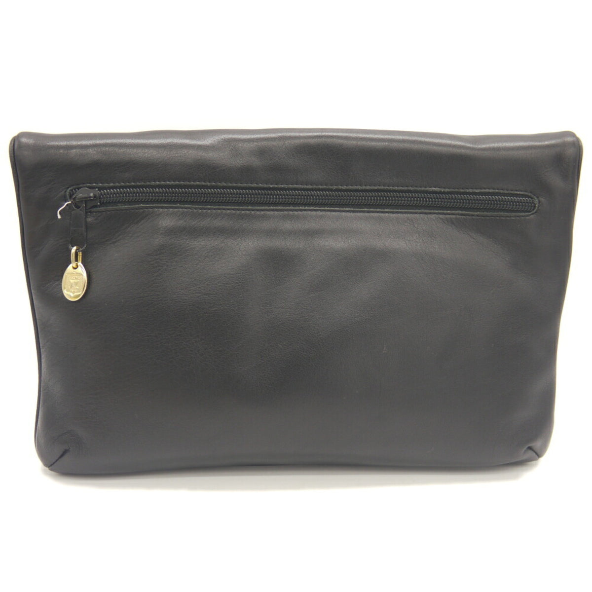 Celine Black Leather Clutch Bag (Pre-Owned)
