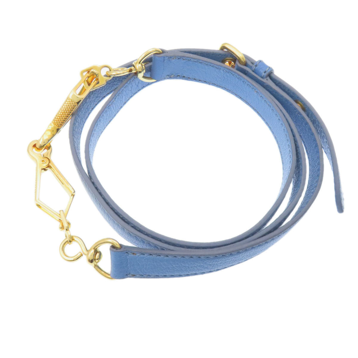 Miu Miu Light Blue Leather Handbag (Pre-Owned)