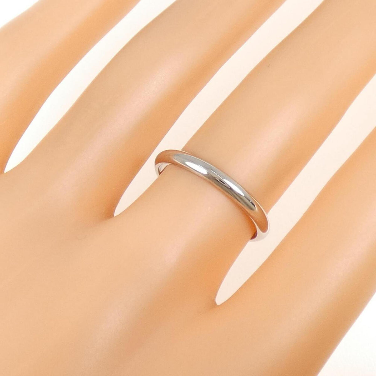 Cartier Platinum 950 Band Ring (Pre-Owned)
