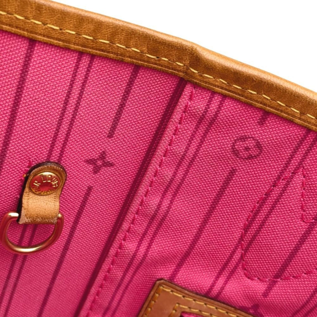 Louis Vuitton Monogram Rose Brown Multi-Color Monogram Tote Bag (Pre-Owned)