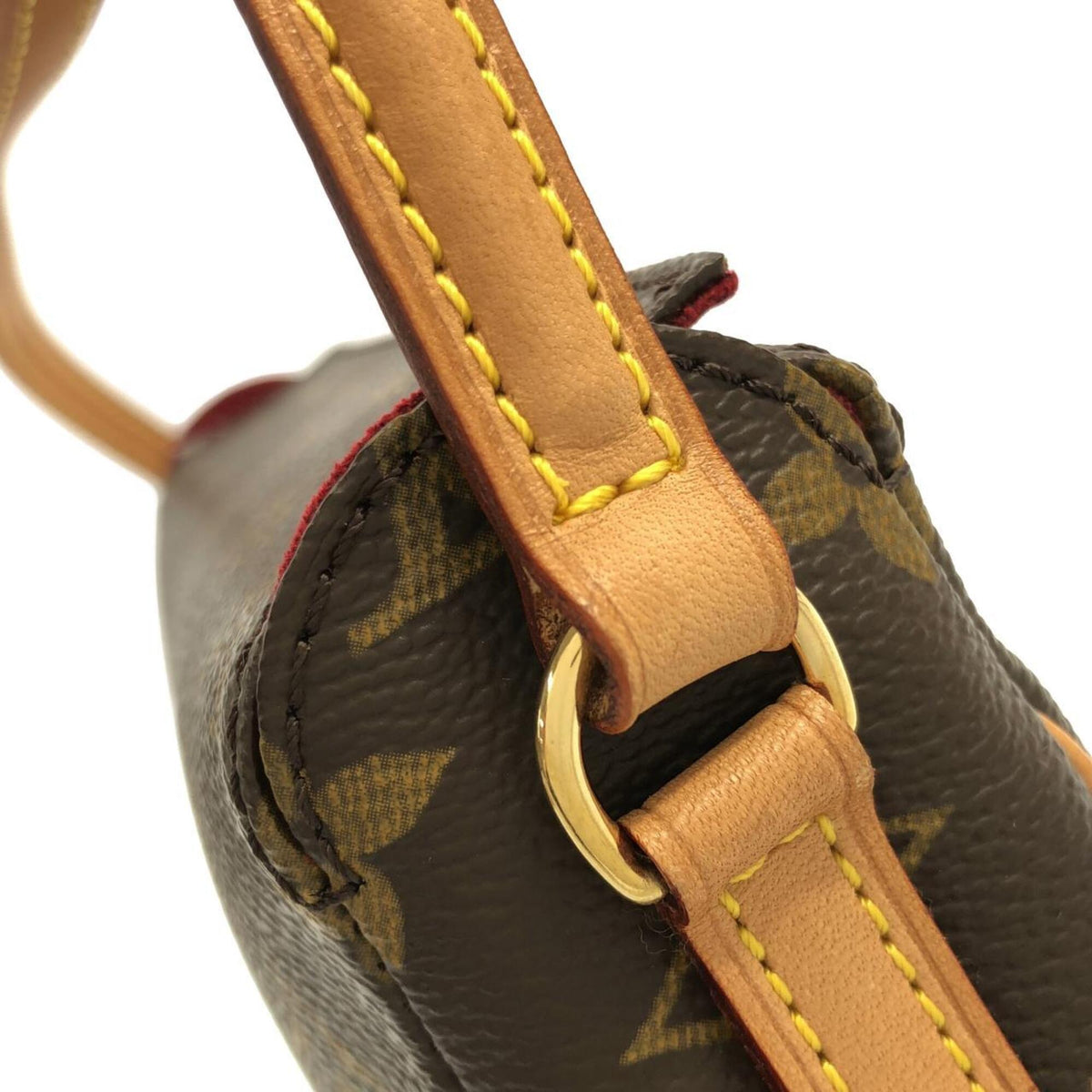 Louis Vuitton Marron Coated Canvas Handbag (Pre-Owned)