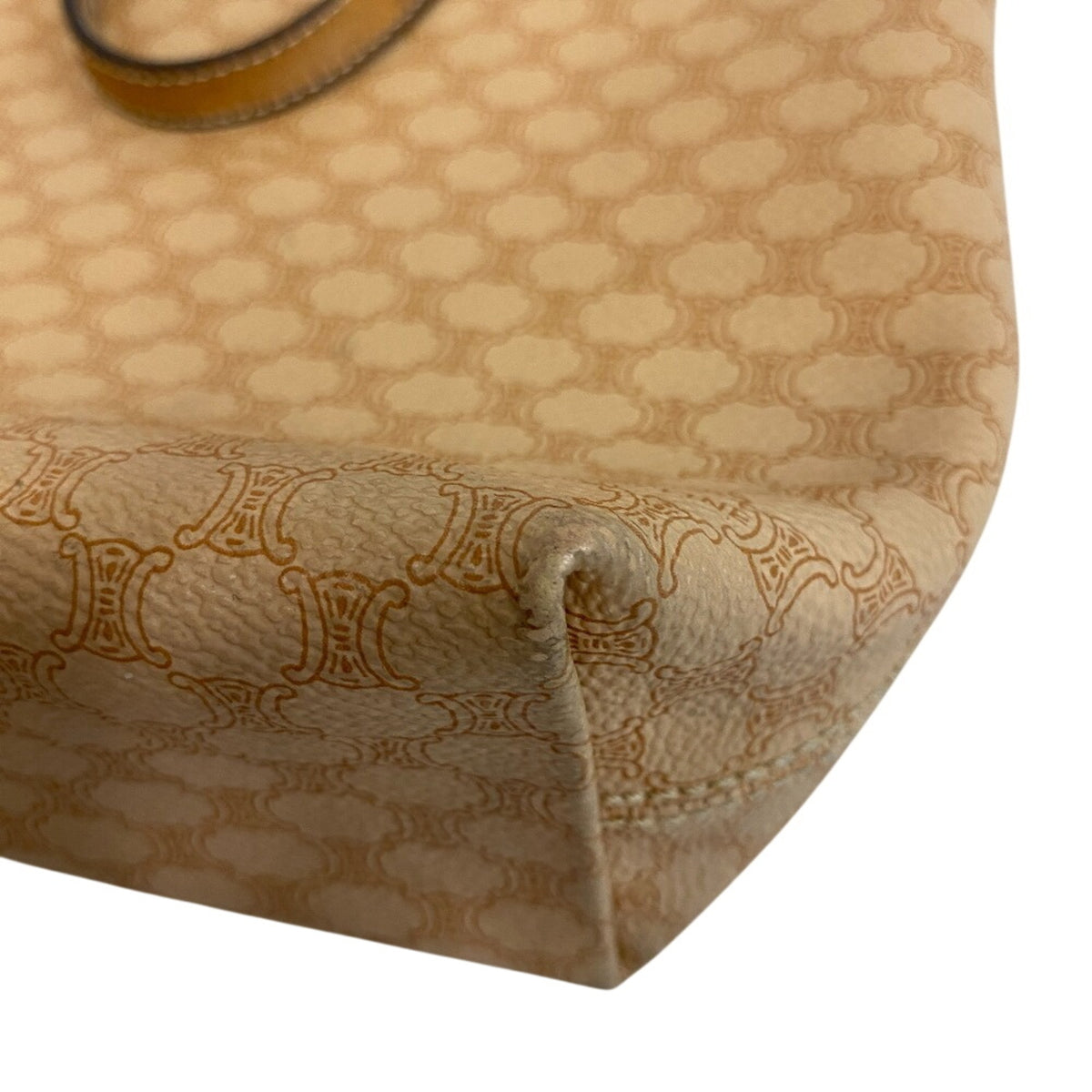 Celine Beige Pvc Tote Bag (Pre-Owned)