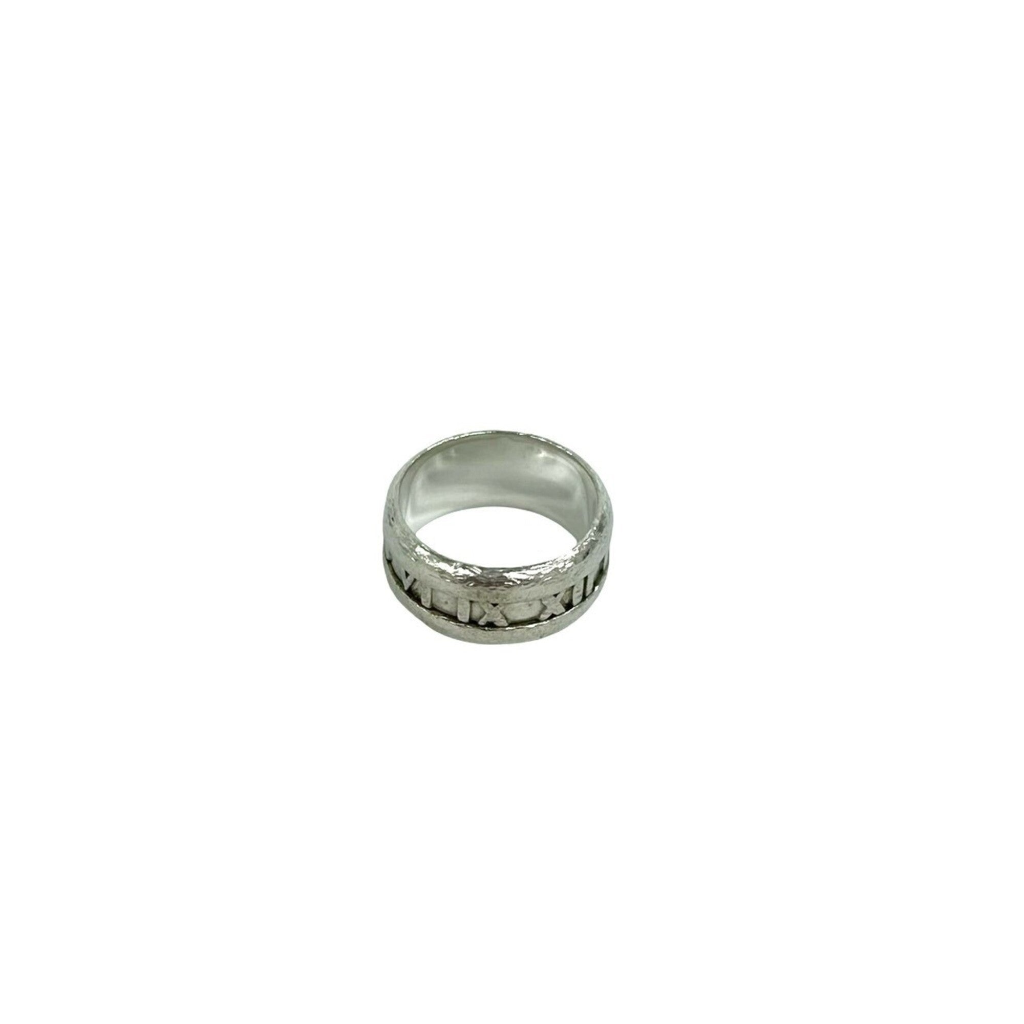 Tiffany Silver Silver 925 Band Ring (Pre-Owned)