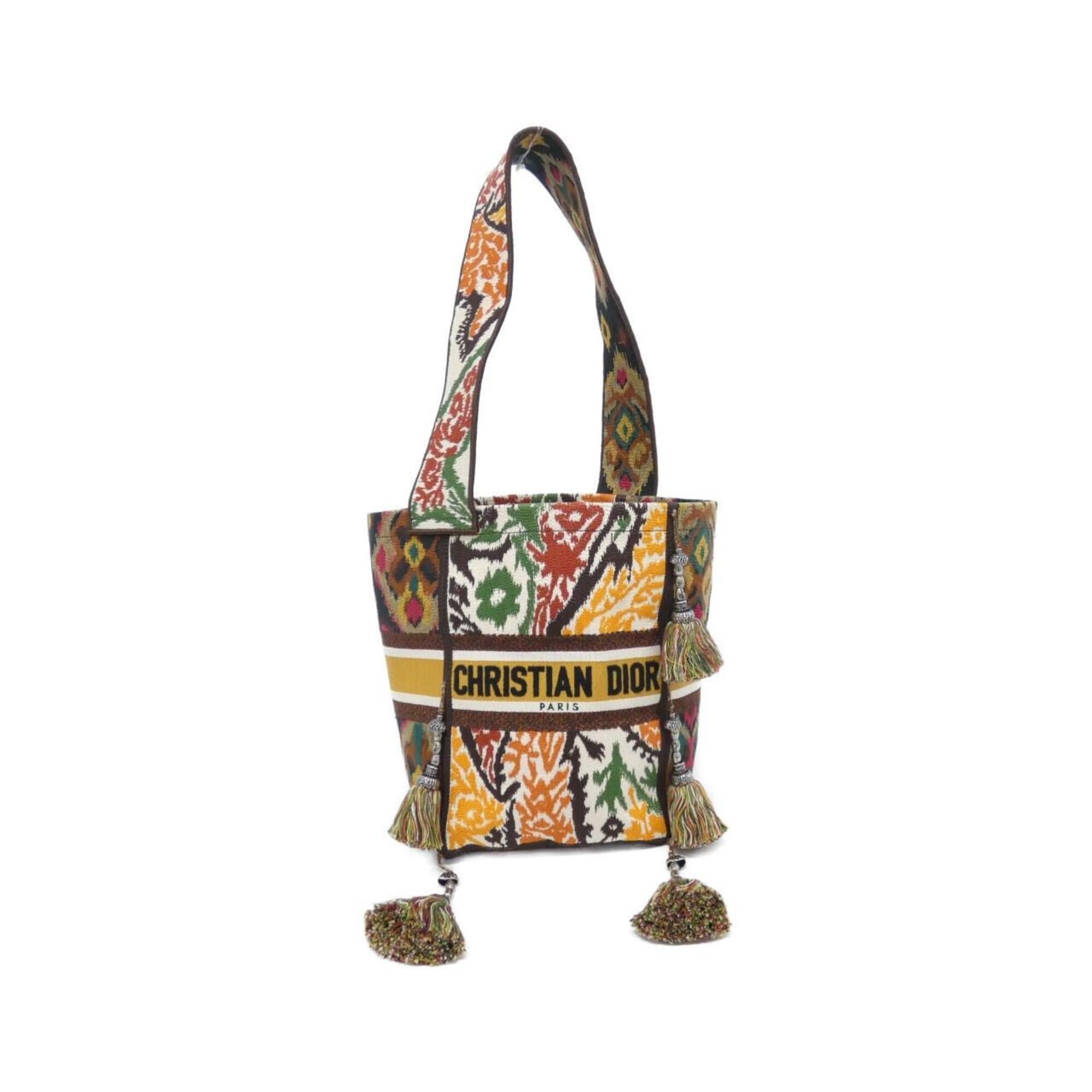 Christian Dior Multi-Color Canvas Shoulder Bag (Pre-Owned)