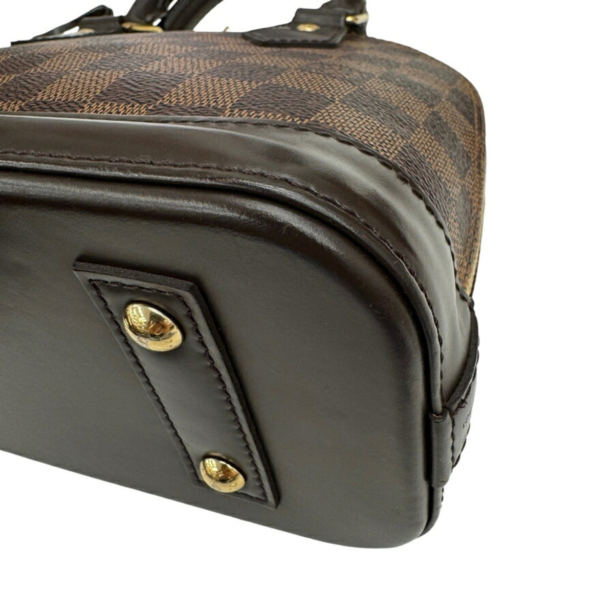 Louis Vuitton Brown Damier Canvas Ebene Damier Canvas Handbag Shoulder Bag (Pre-Owned)