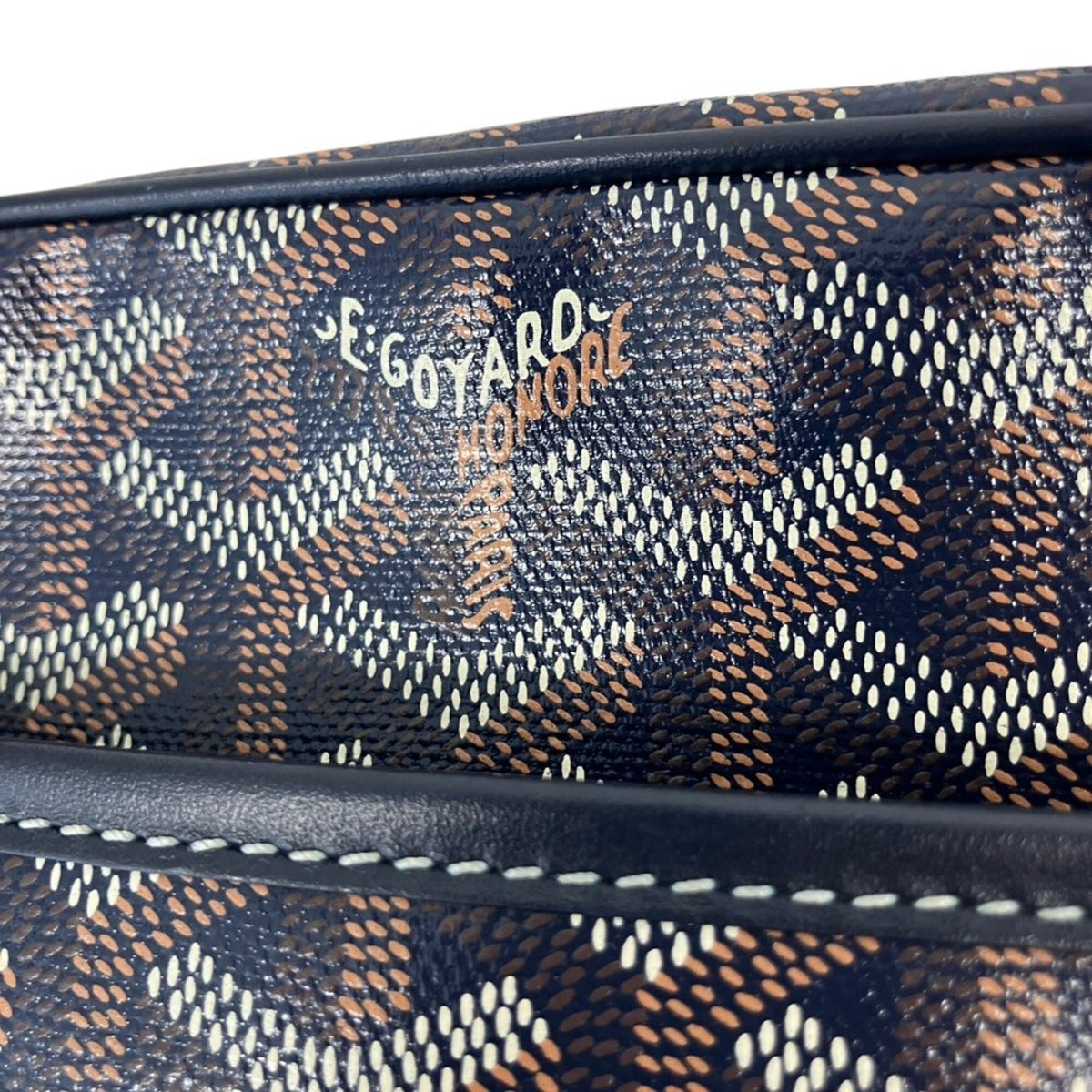 Goyard Blue Navy Shoulder Bag (Pre-Owned)