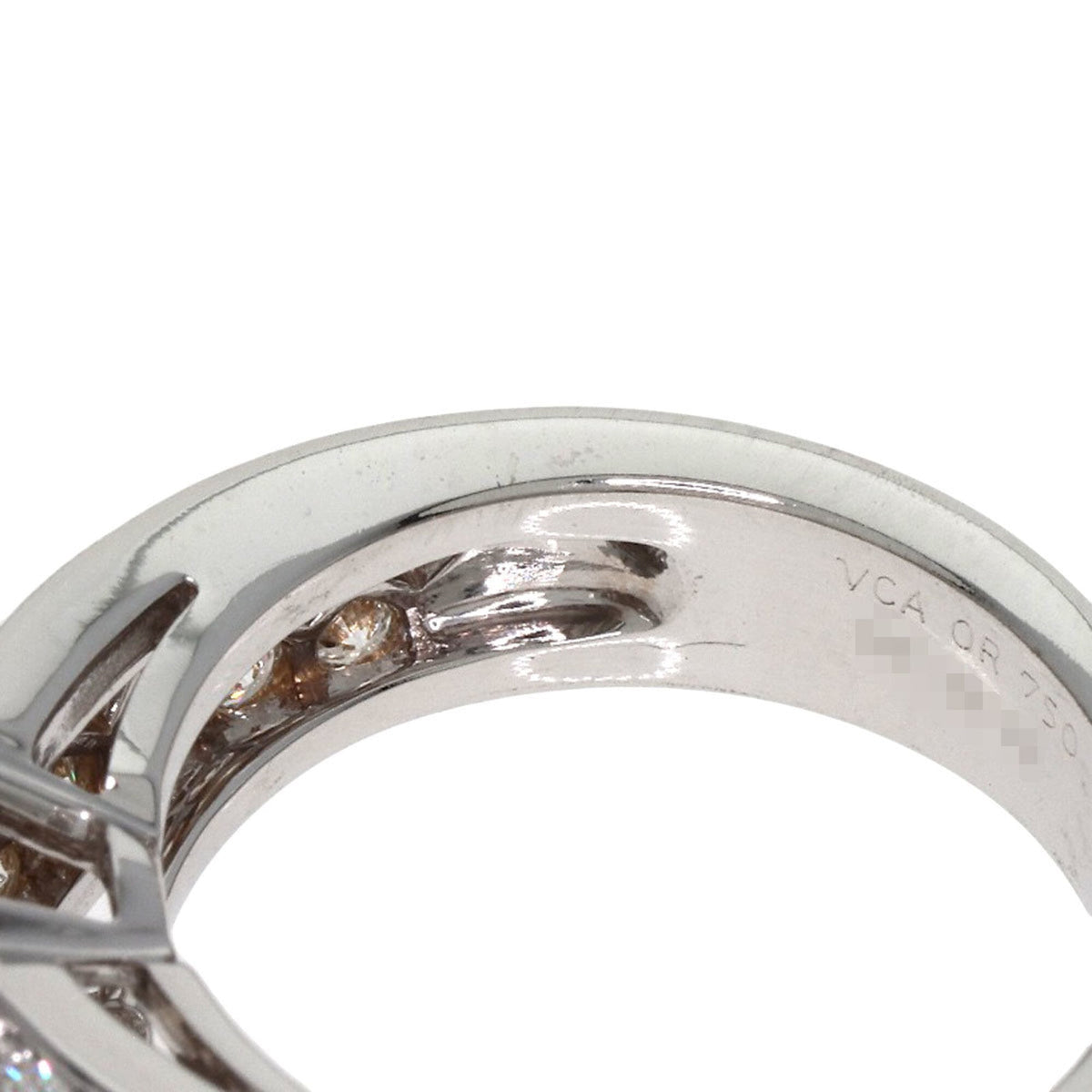 Van Cleef & Arpels White Gold (18K) Band Ring (Pre-Owned)