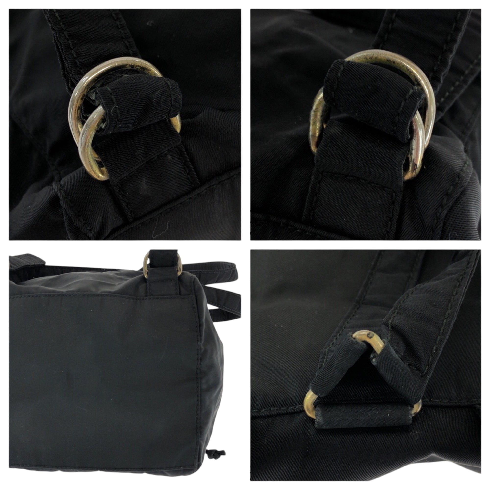 Prada Black Nylon Backpack (Pre-Owned)
