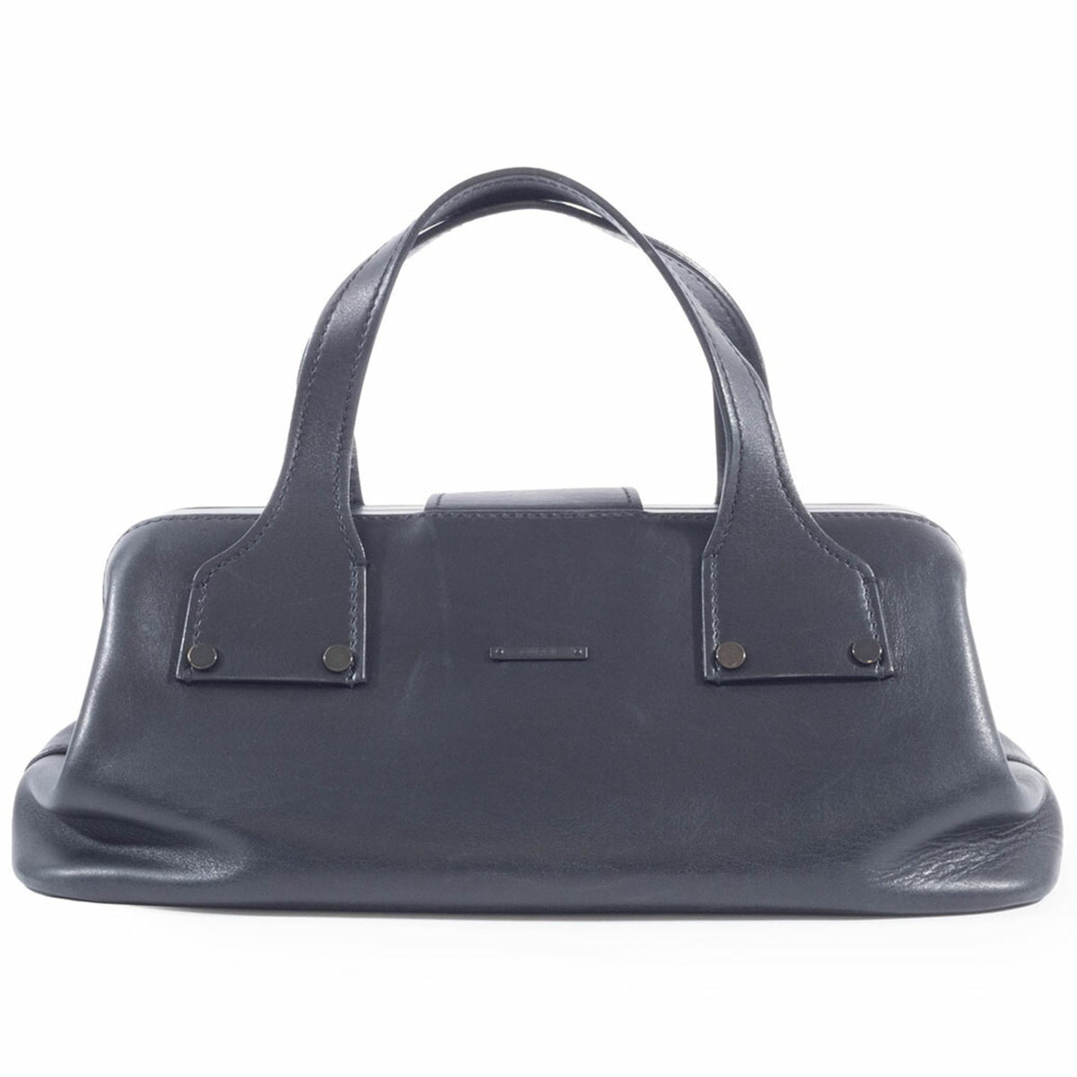 Gucci Black Leather Handbag (Pre-Owned)