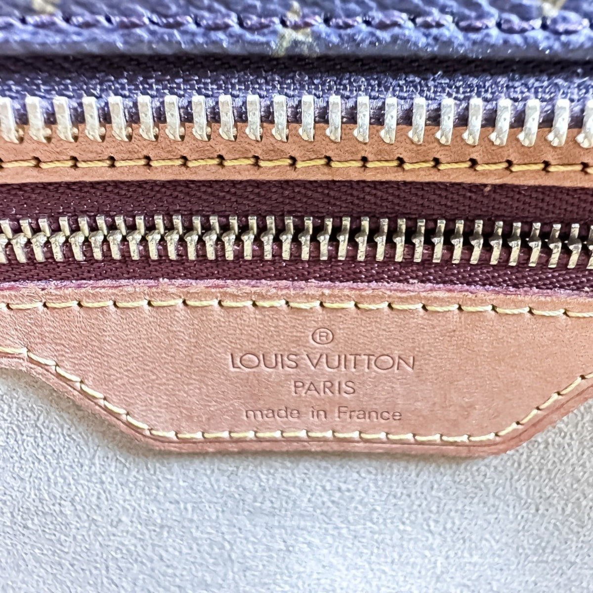 Louis Vuitton Brown Monogram Canvas Handbag Tote Bag (Pre-Owned)