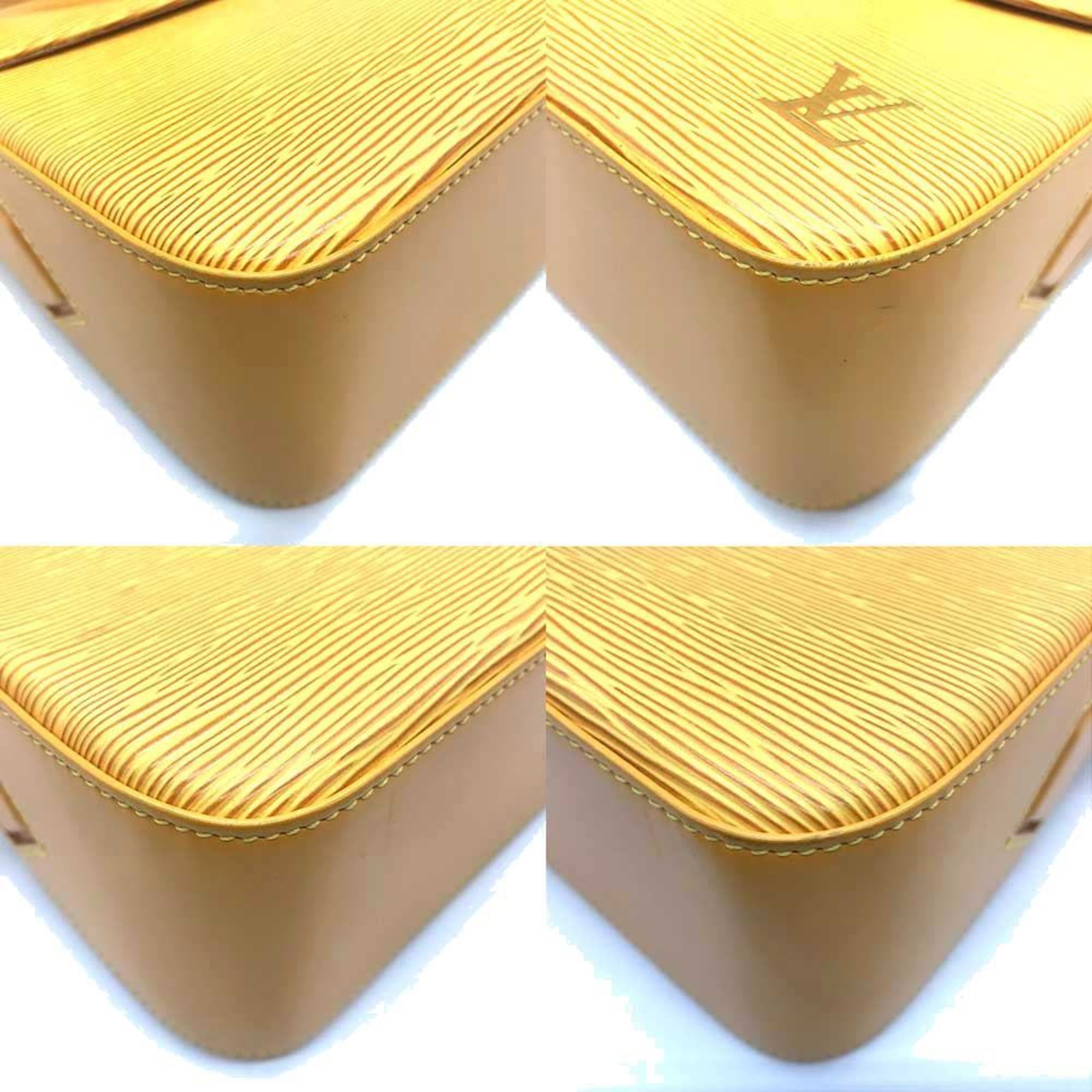 Louis Vuitton Yellow Epi Leather Shoulder Bag (Pre-Owned)