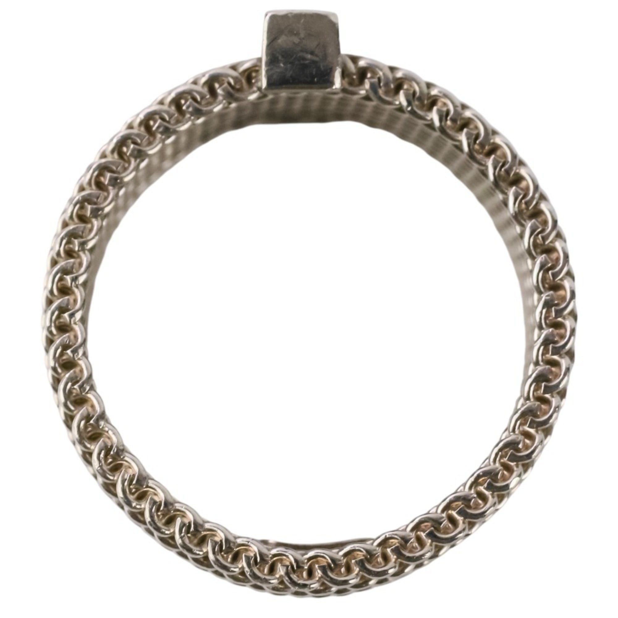Tiffany Silver Silver 925 Band Ring (Pre-Owned)