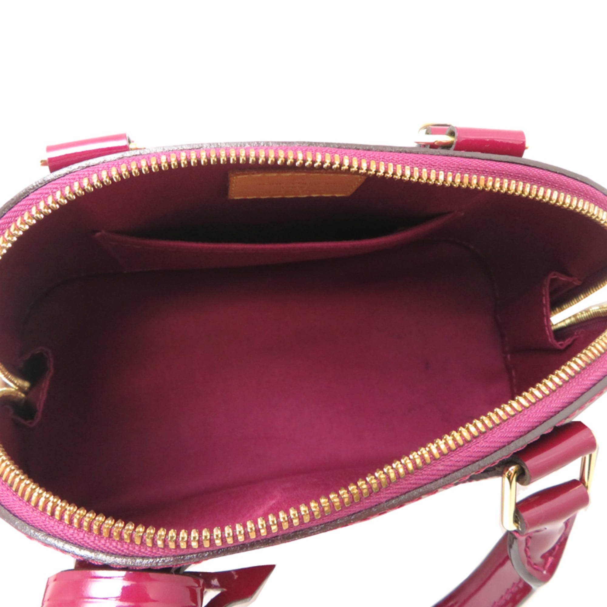 Louis Vuitton Purple Monogram Vernis Handbag (Pre-Owned)