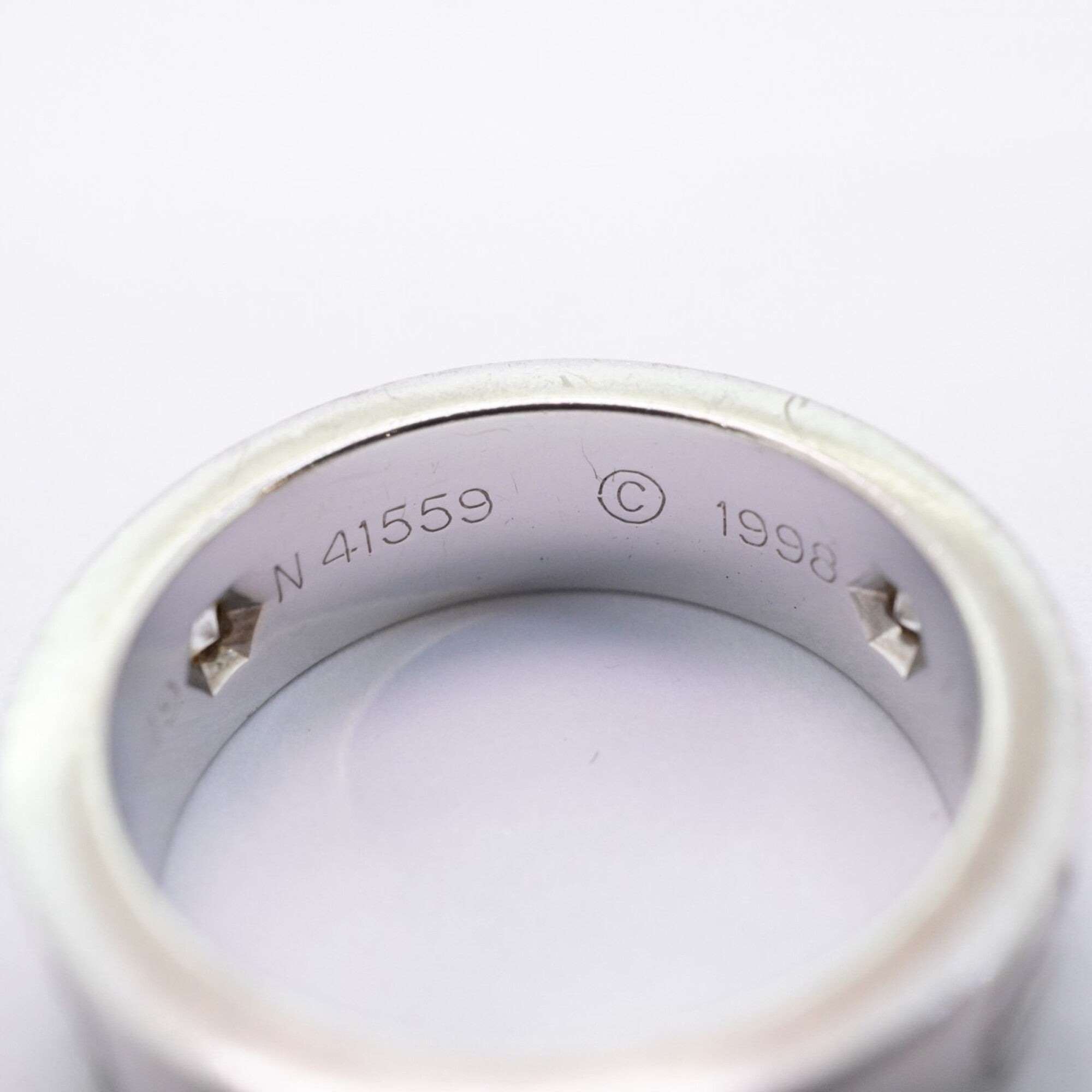 Cartier White Gold (18K) Band Ring (Pre-Owned)