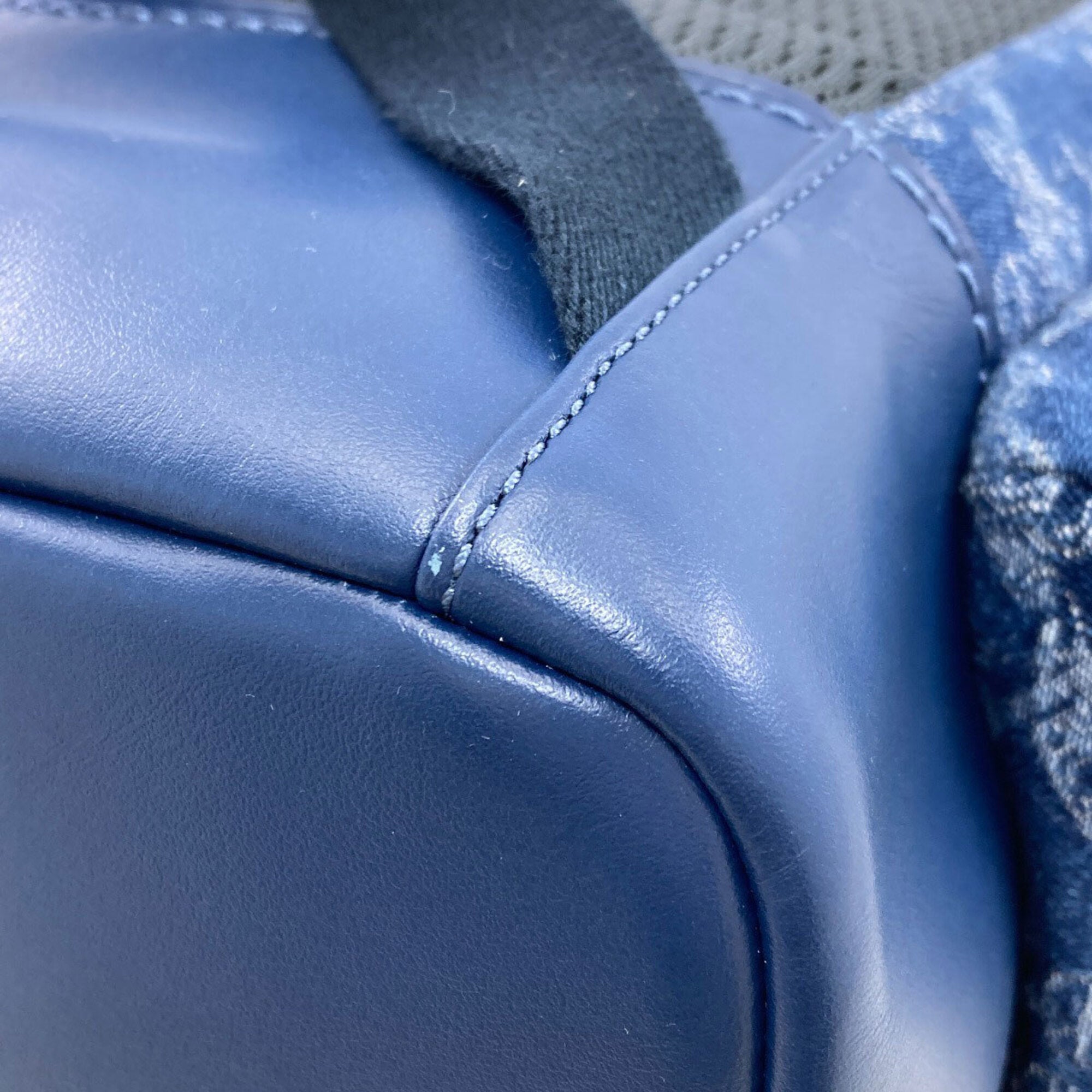 Coach Blue Denim Backpack (Pre-Owned)