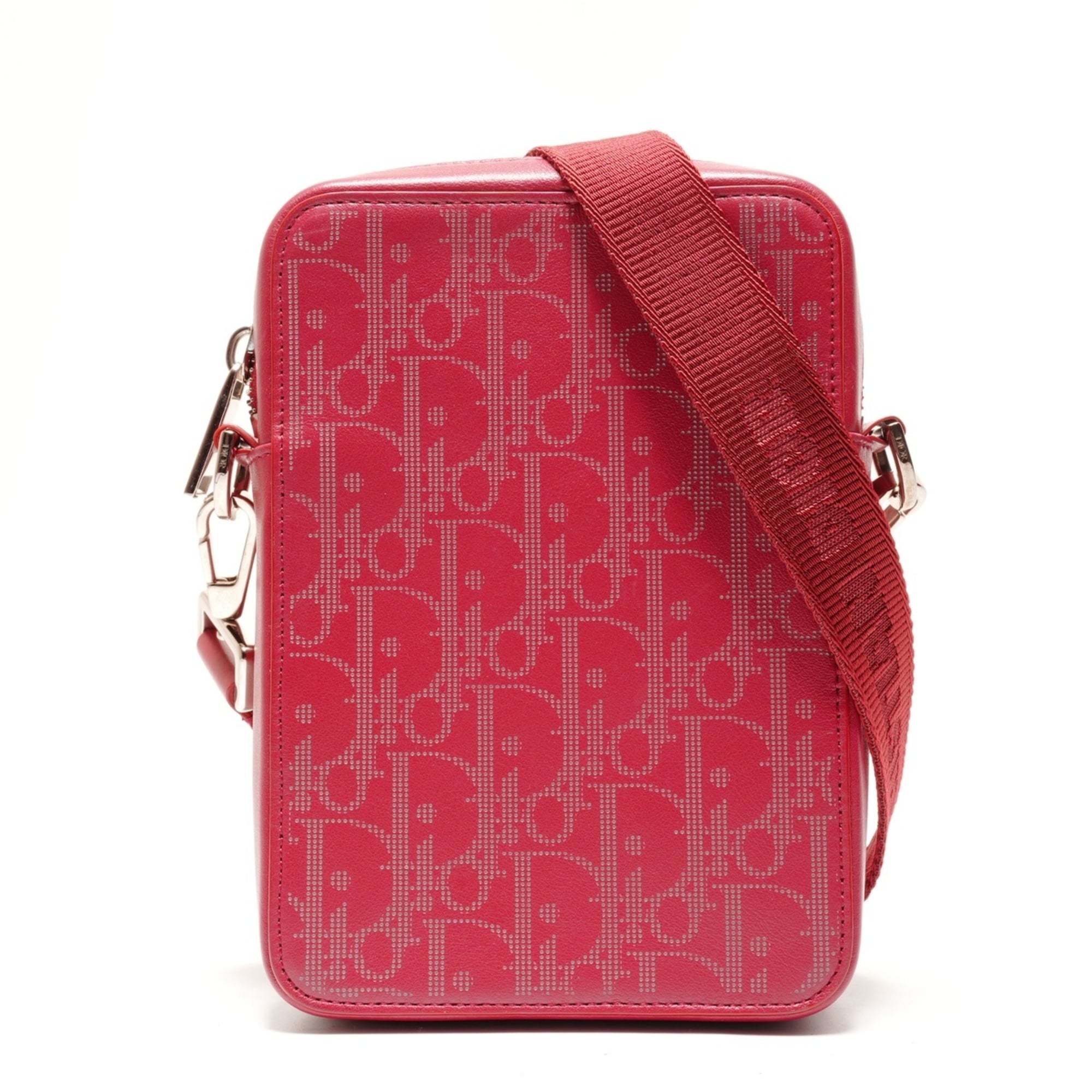 Christian Dior Red Color Shoulder Bag (Pre-Owned)