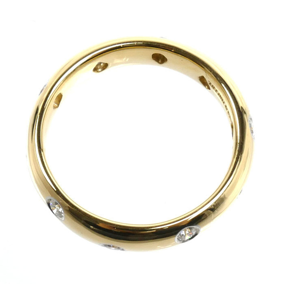 Tiffany Yellow Gold (18K) Platinum 950 Band Ring (Pre-Owned)