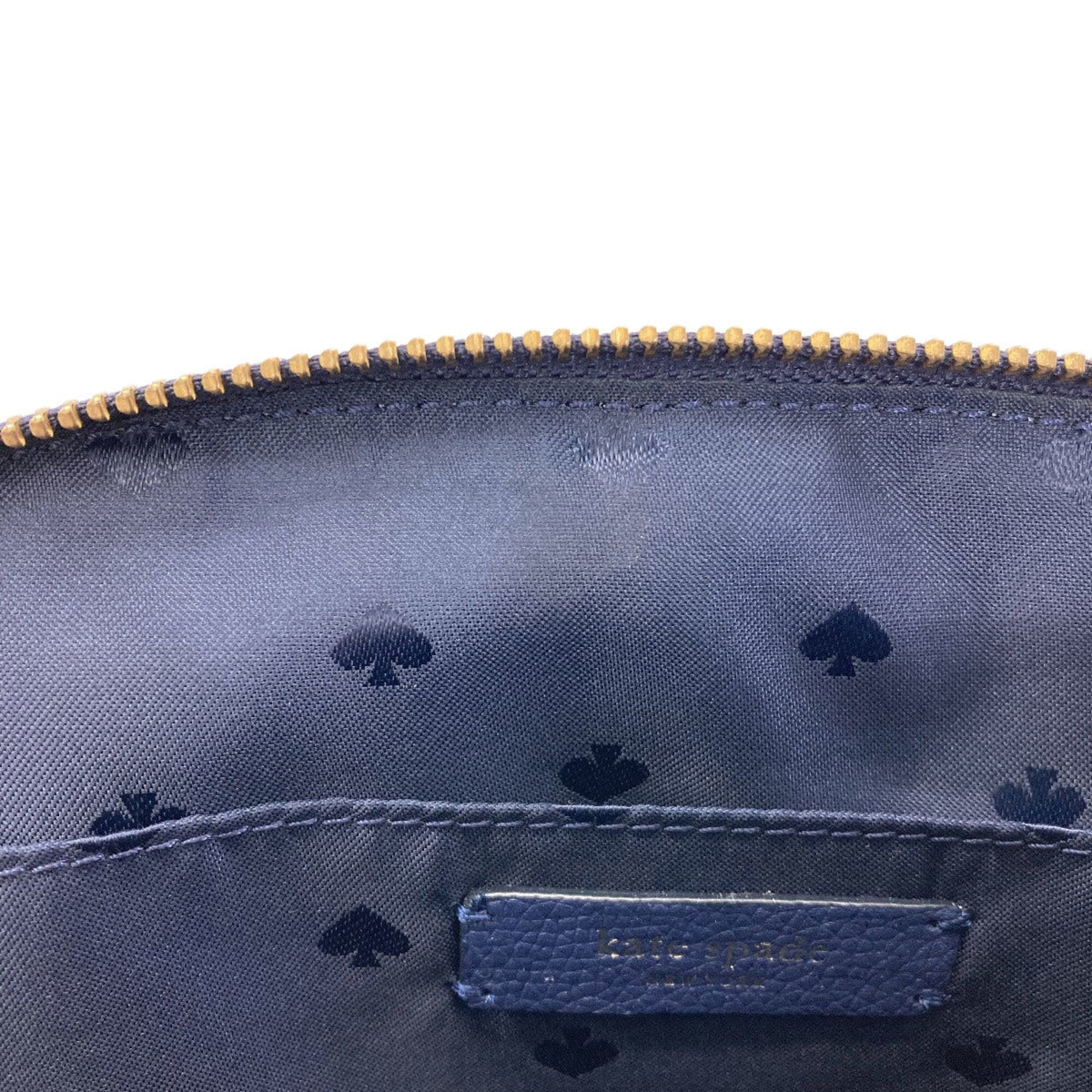 Kate Spade Blue Canvas Leather Shoulder Bag (Pre-Owned)