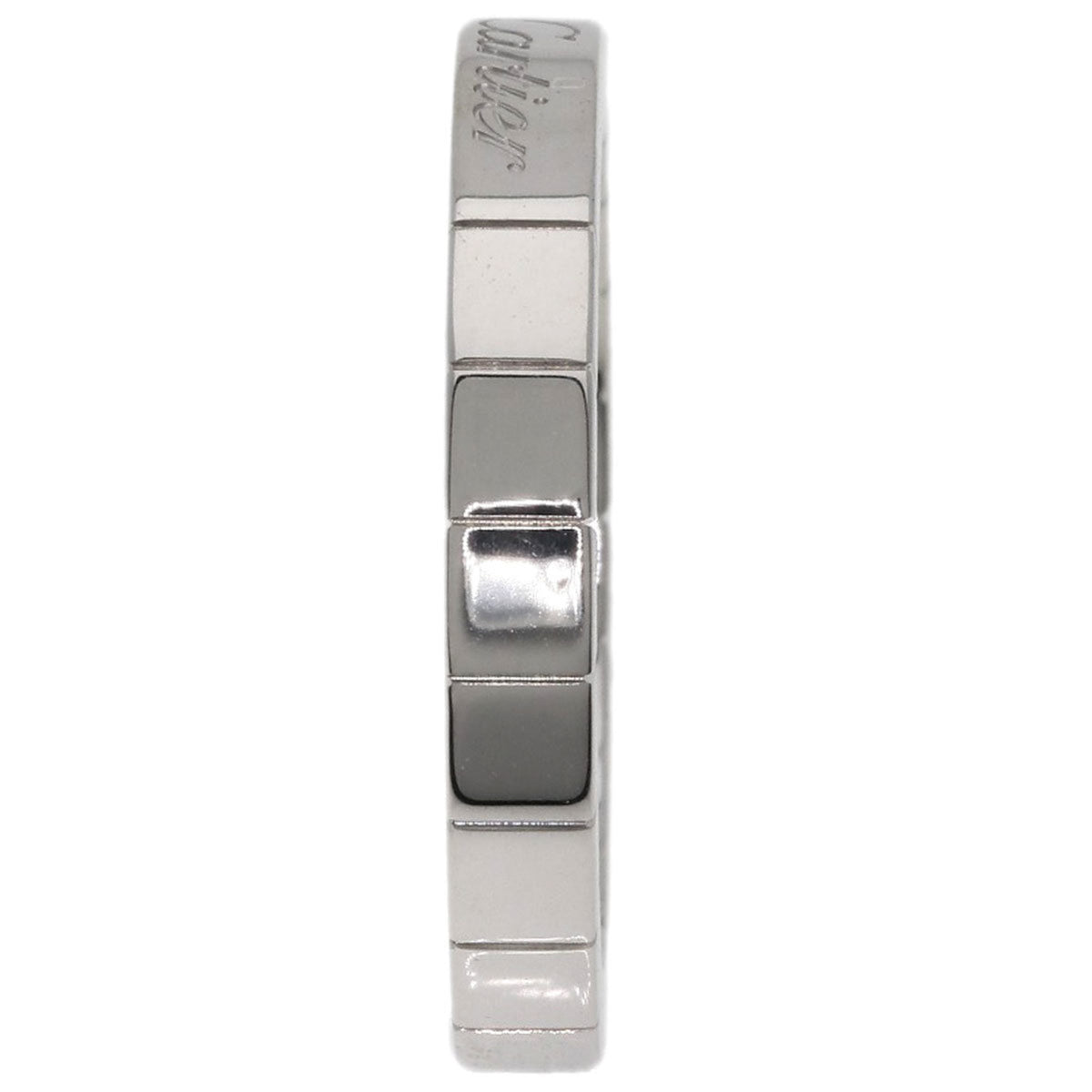 Cartier Lanieres White Gold White Gold (18K) Band Ring (Pre-Owned)