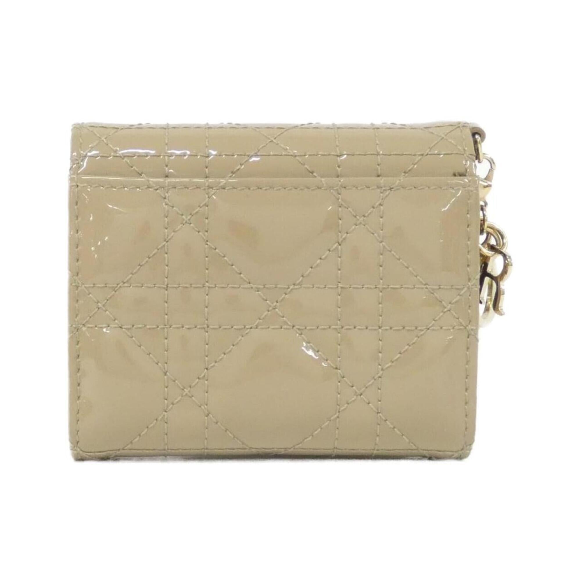 Christian Dior Beige Wallet (Tri-Fold) (Pre-Owned)