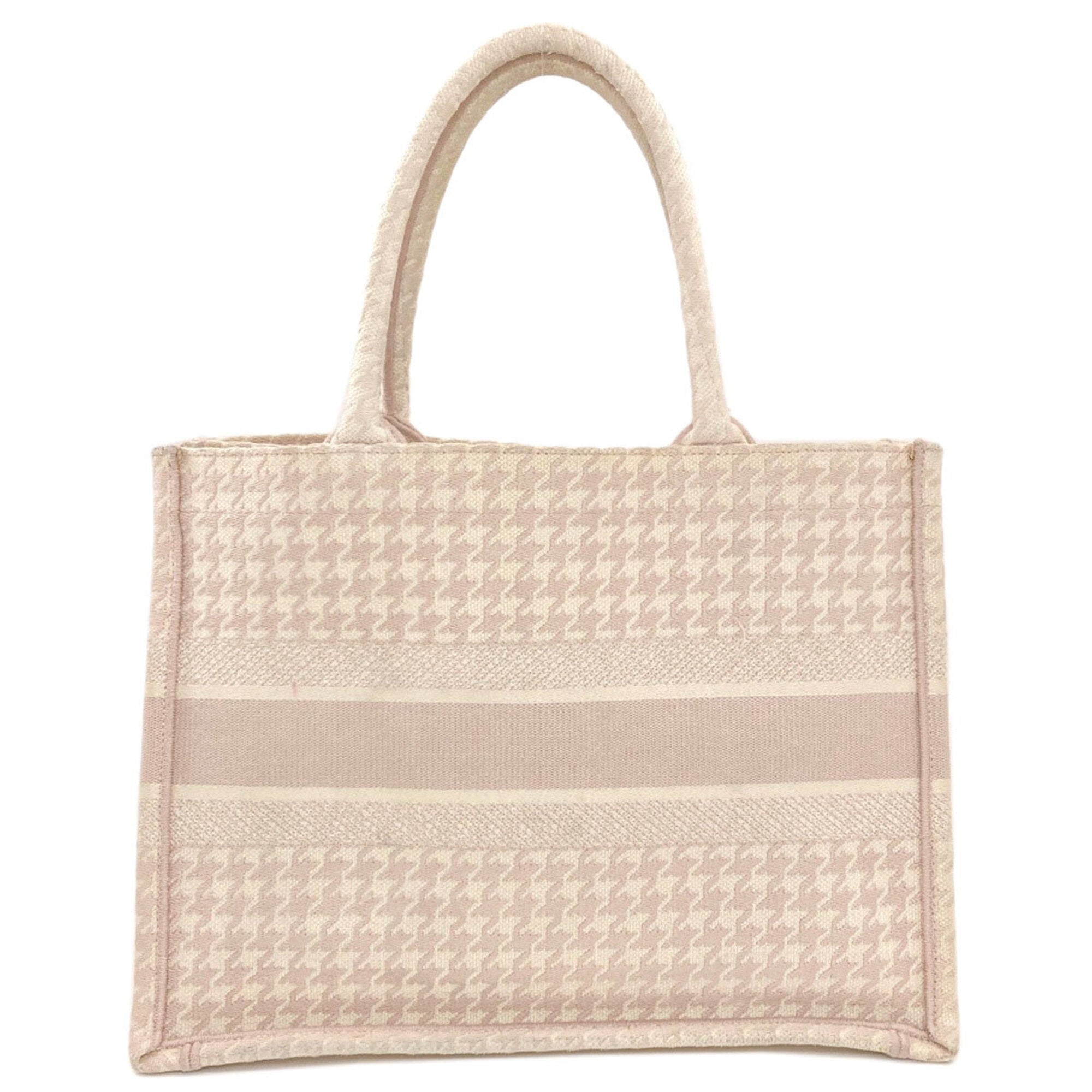 Christian Dior Pink Canvas Tote Bag (Pre-Owned)