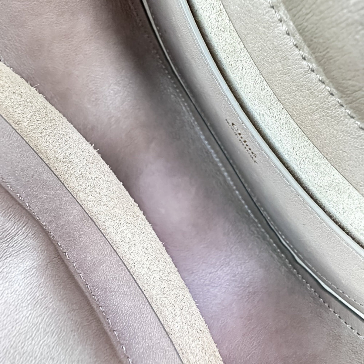 Chloé Grayish Leather Handbag Shoulder Bag (Pre-Owned)